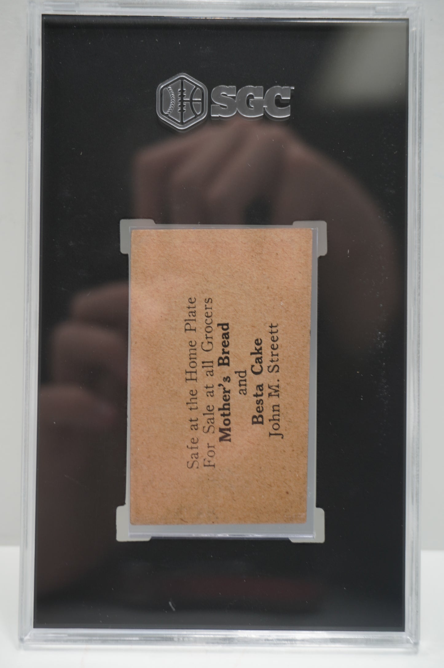 1919-21 W514 #49 Leslie Mann Mother's Bread (Hand Cut) SGC 3