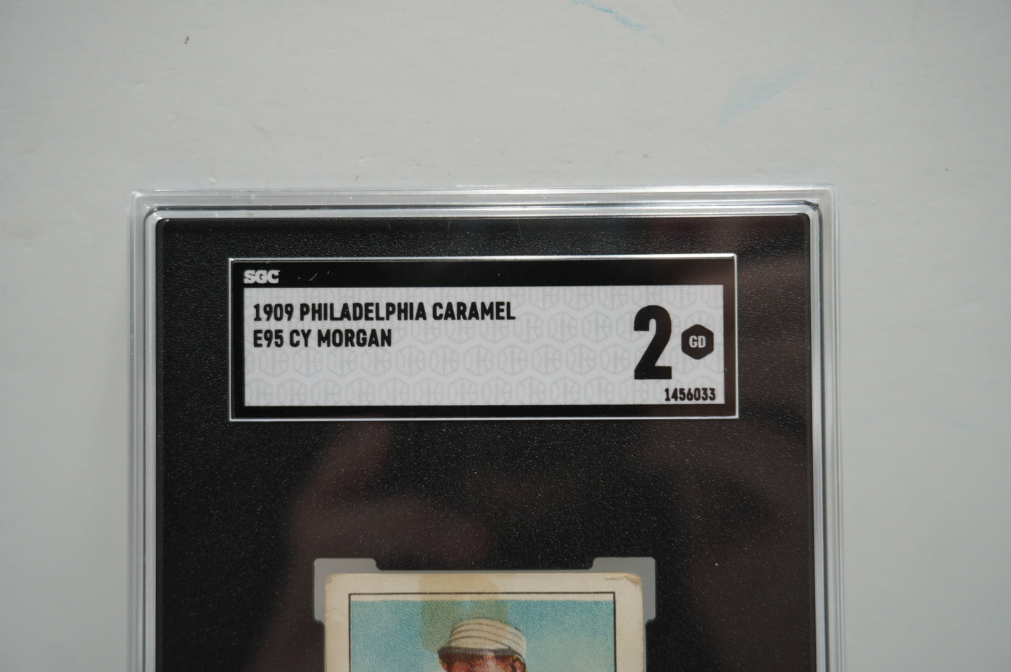 1909 Philadelphia Caramel E95 Cy Morgan SGC 2