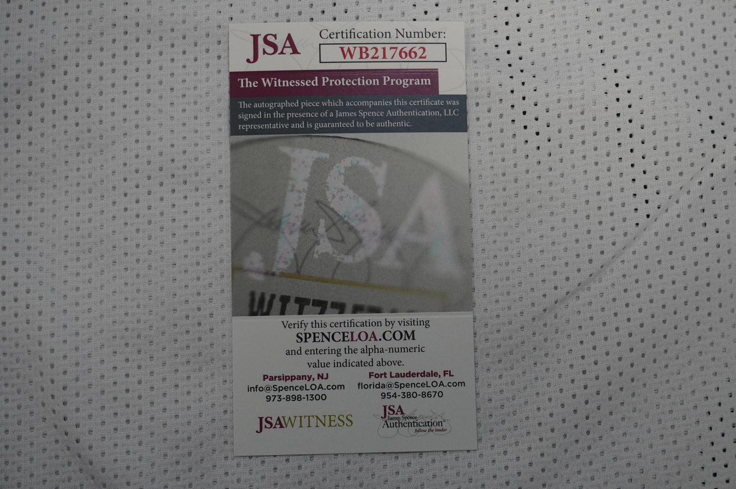 EVERSON WALLS DALLAS COWBOYS SIGNED JERSEY XL NY Giants w/57 Ints JSA COA