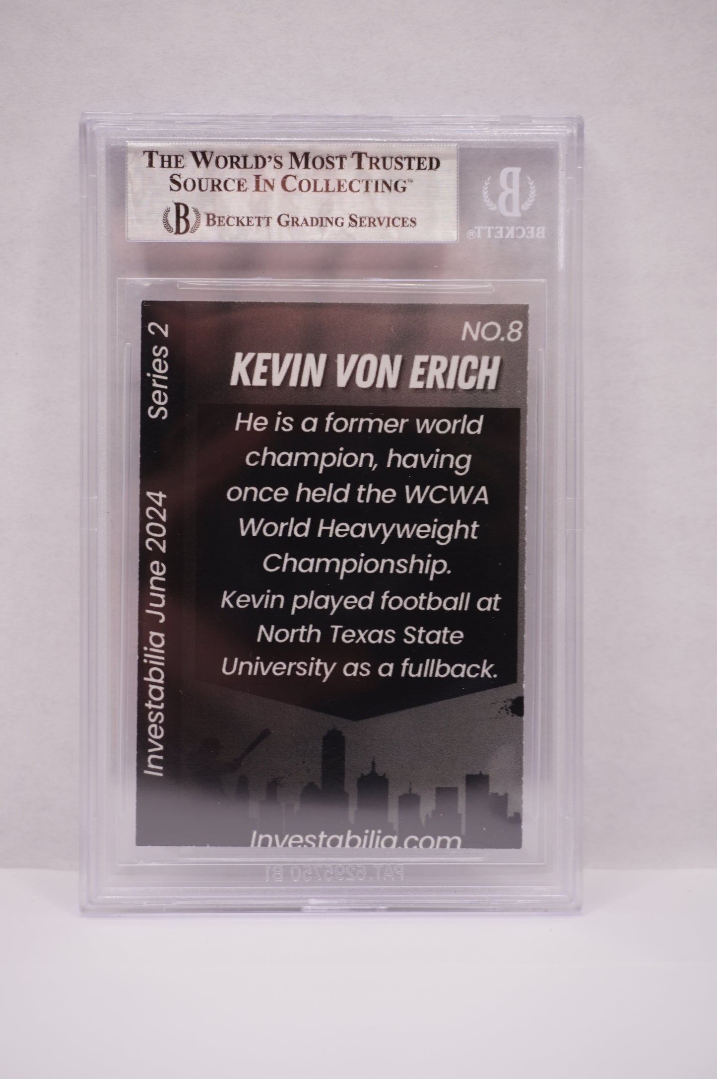 2024 JUNE INVESTABILIA SERIES 2 KEVIN VON ERICH #5 BGS AUTH. AUTO