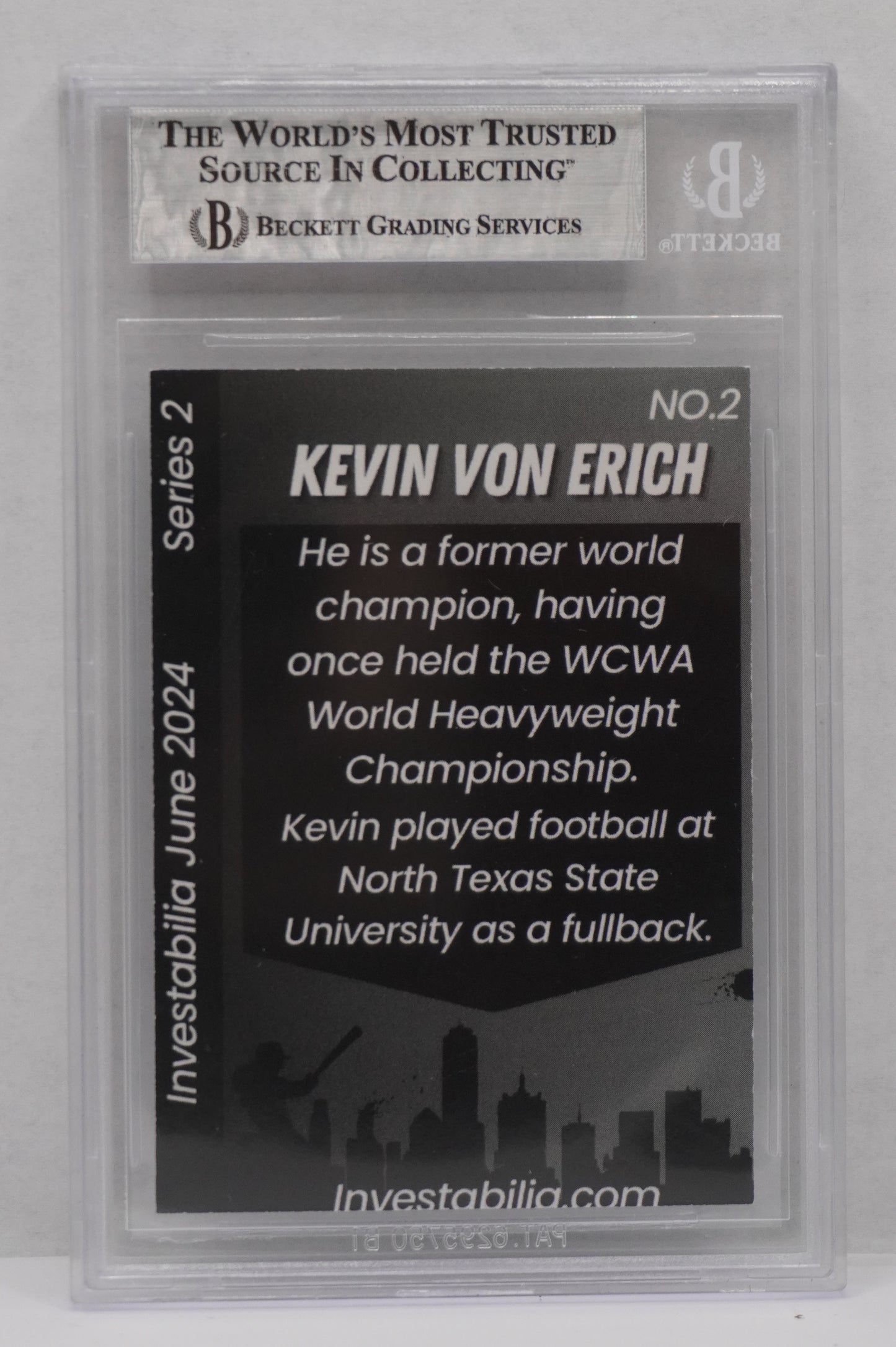 2024 JUNE INVESTABILIA SERIES 2 #3 KEVIN VON ERICH BAS AUTHENTIC AUTO
