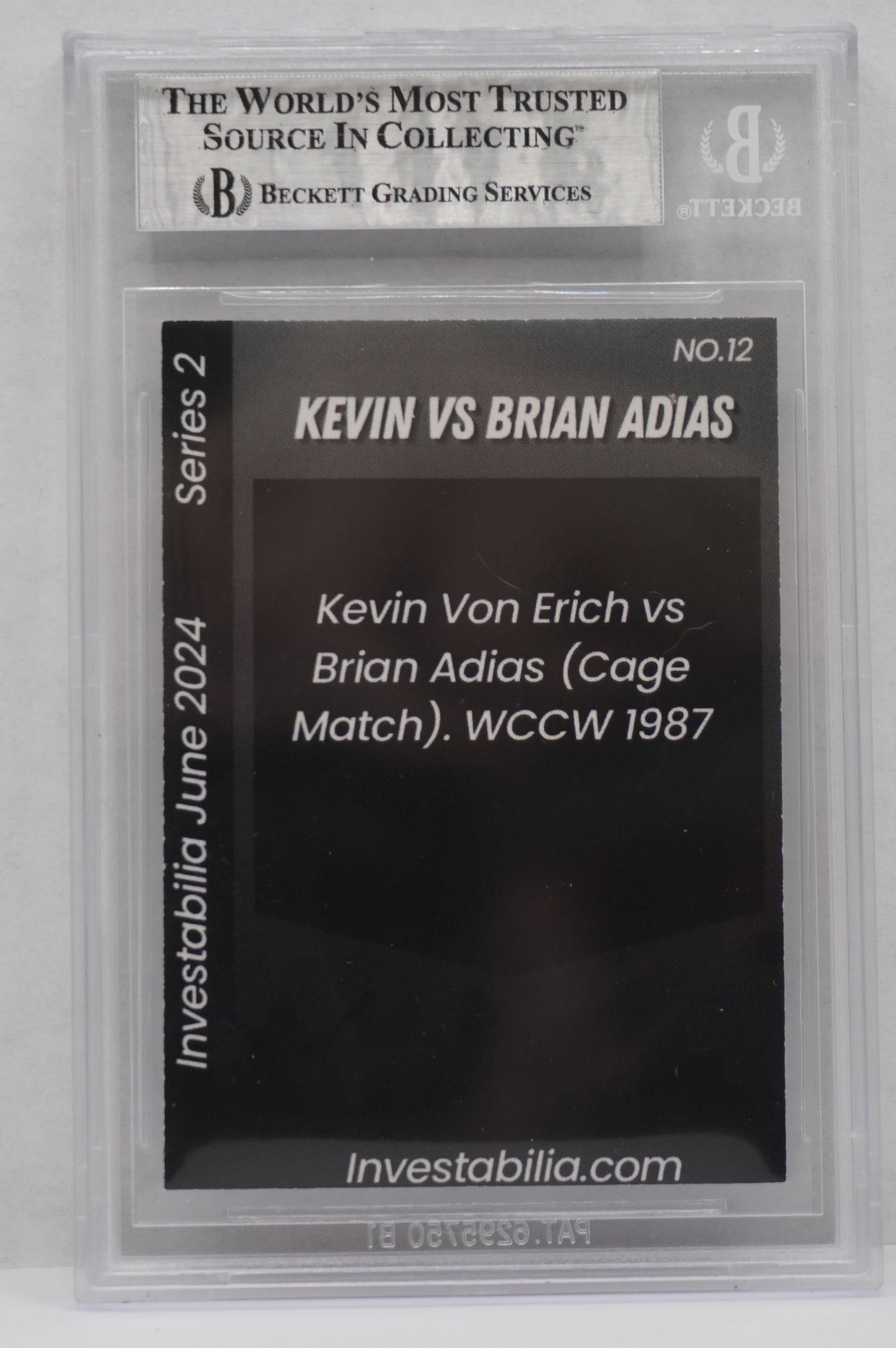 2024 JUNE INVESTABILIA SERIES 2 #12 KEVIN VON ERICH/BRIAN ADIAS BAS AUTHENTIC AUTO