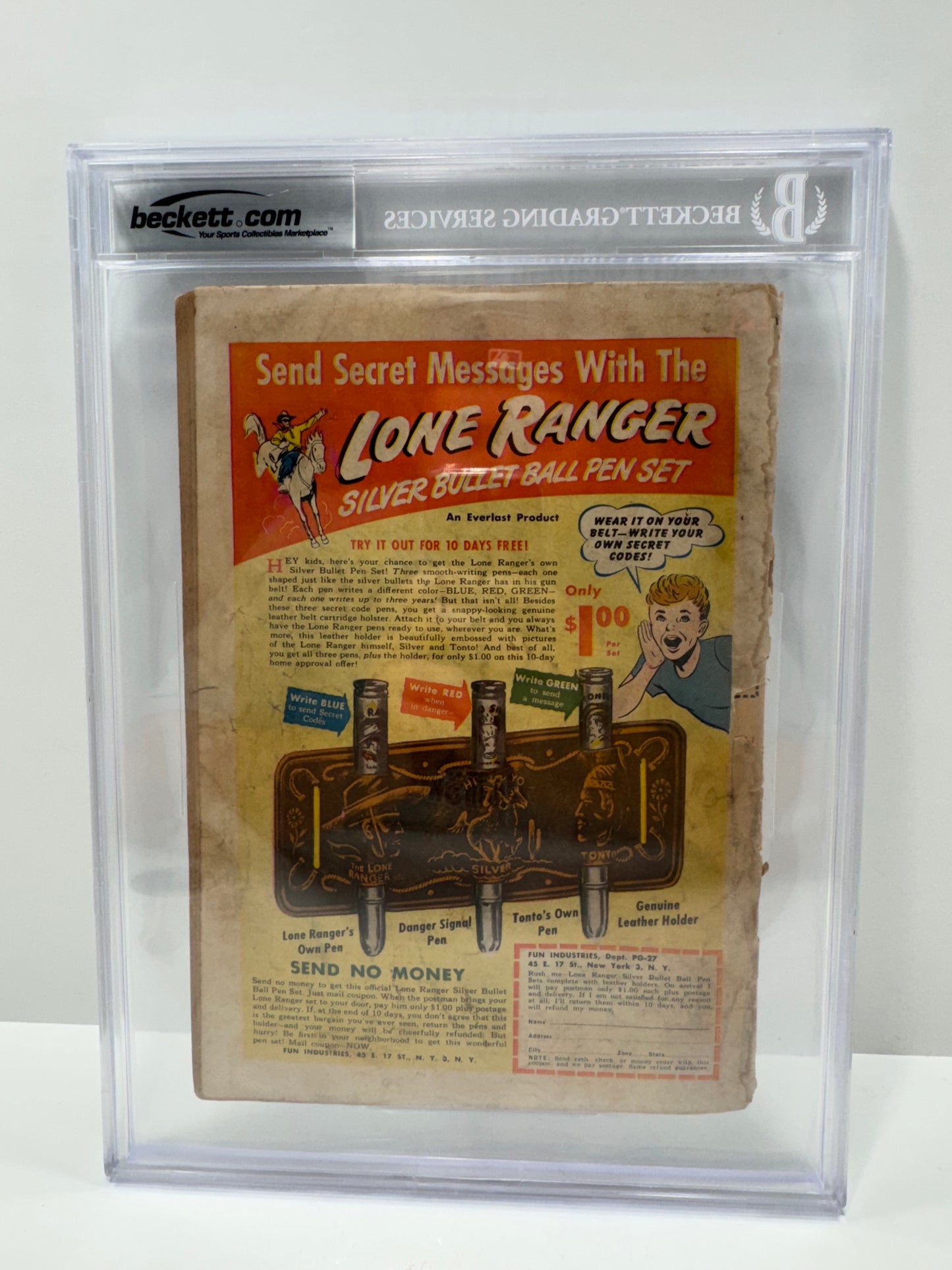 1949 The Pride of The Yankees Lou Gehrig BGS Authentic