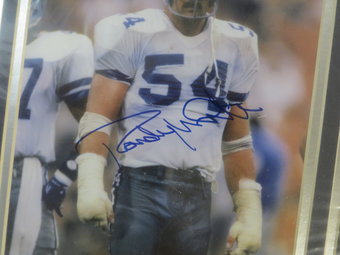 RANDY WHITE DALLAS COWBOYS SIGNED 8x10 FRAMED PHOTO Maryland Terps