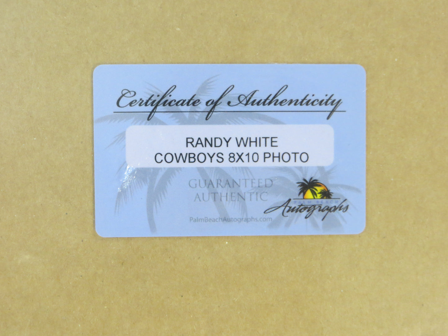 RANDY WHITE DALLAS COWBOYS SIGNED 8x10 FRAMED PHOTO Maryland Terps