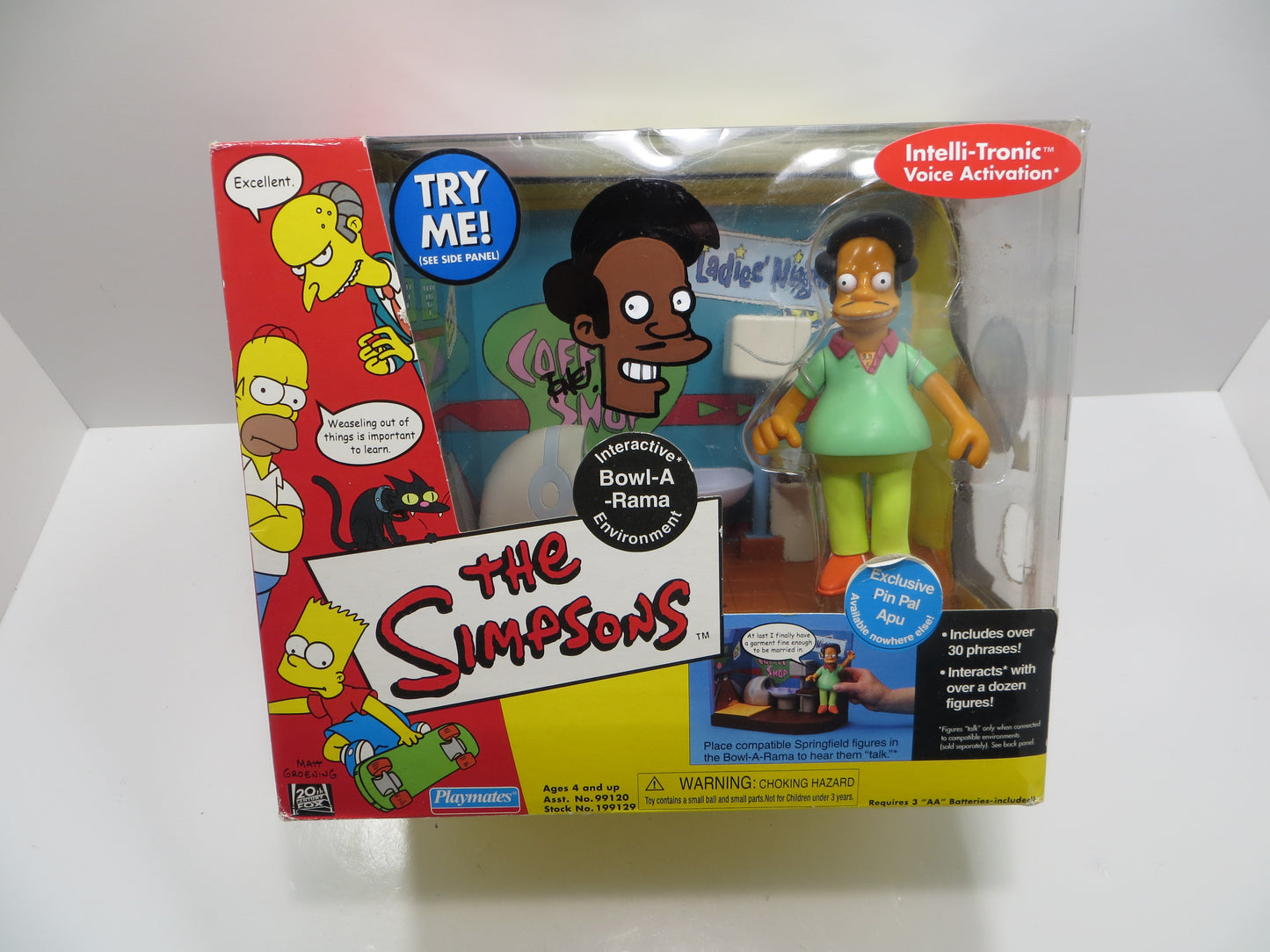 TONE RODRIGUEZ SIGNED SKETCHED Apu Nahasapeemapetilon SIMPSONS FIGURINE