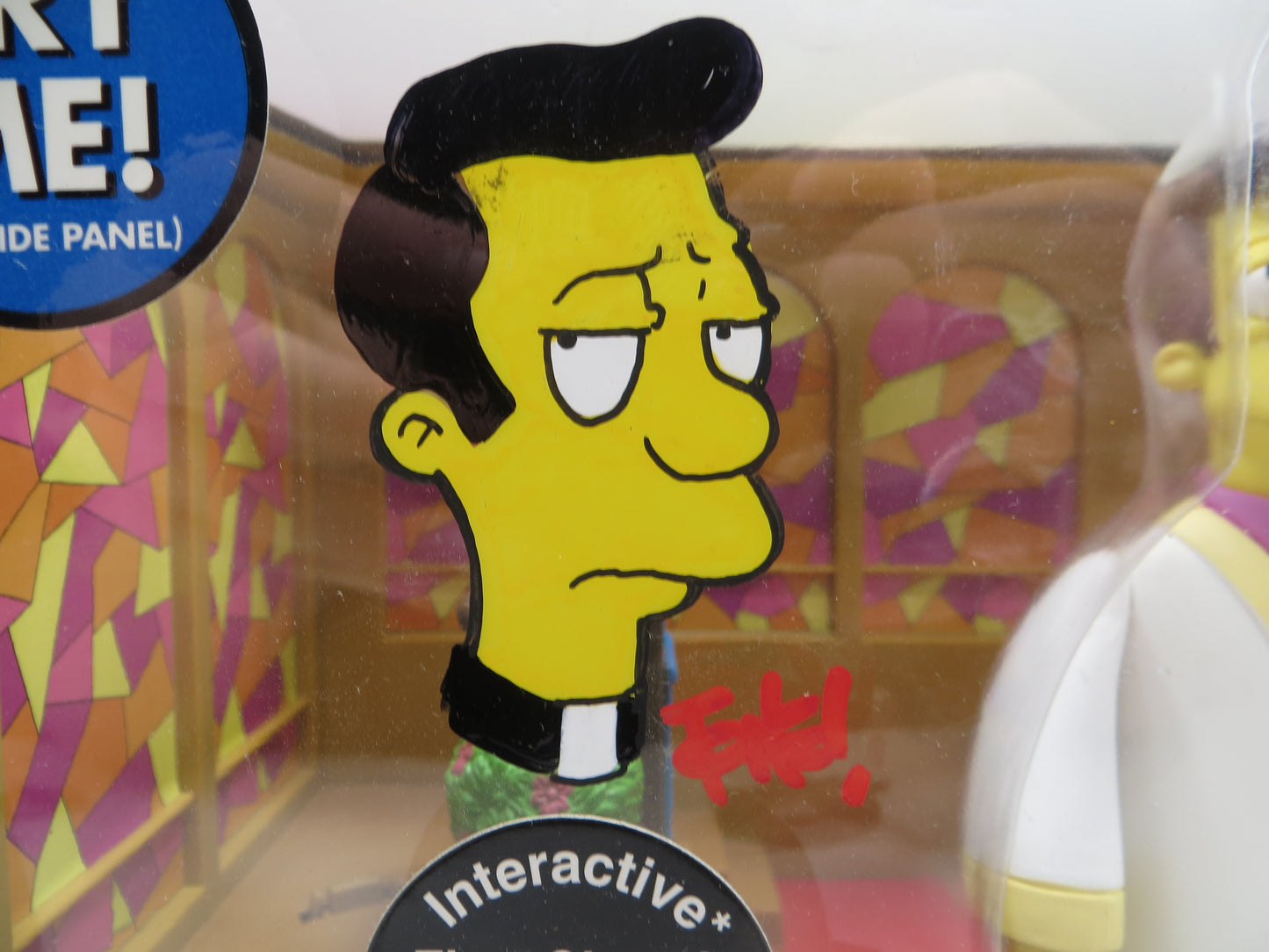 TONE RODRIGUEZ SIGNED SKETCHED First Church of Springfield SIMPSONS FIGURINE
