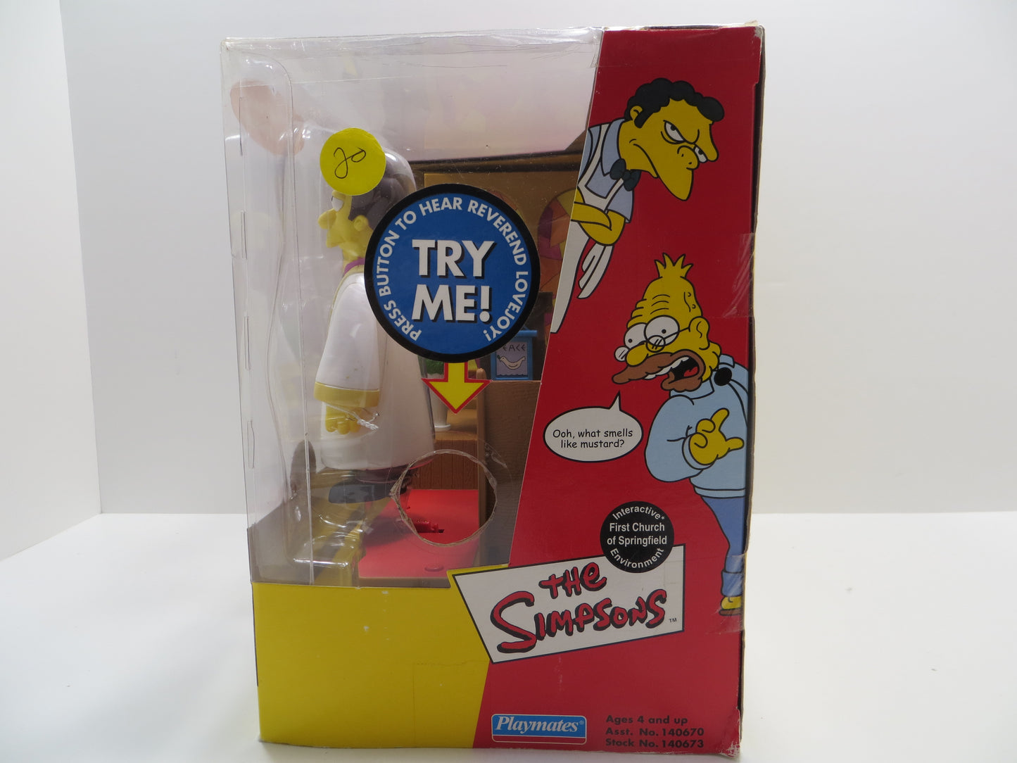 TONE RODRIGUEZ SIGNED SKETCHED First Church of Springfield SIMPSONS FIGURINE
