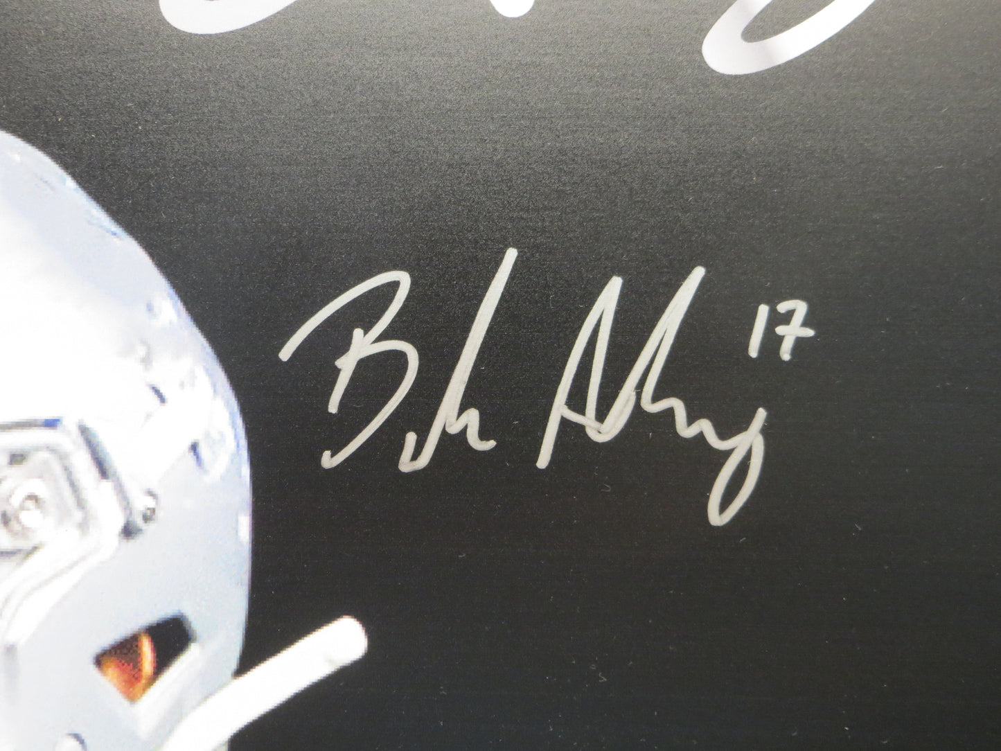 BRANDON AUBREY DALLAS COWBOYS SIGNED 24x36 Dallas Card Show FOAM BOARD BAS