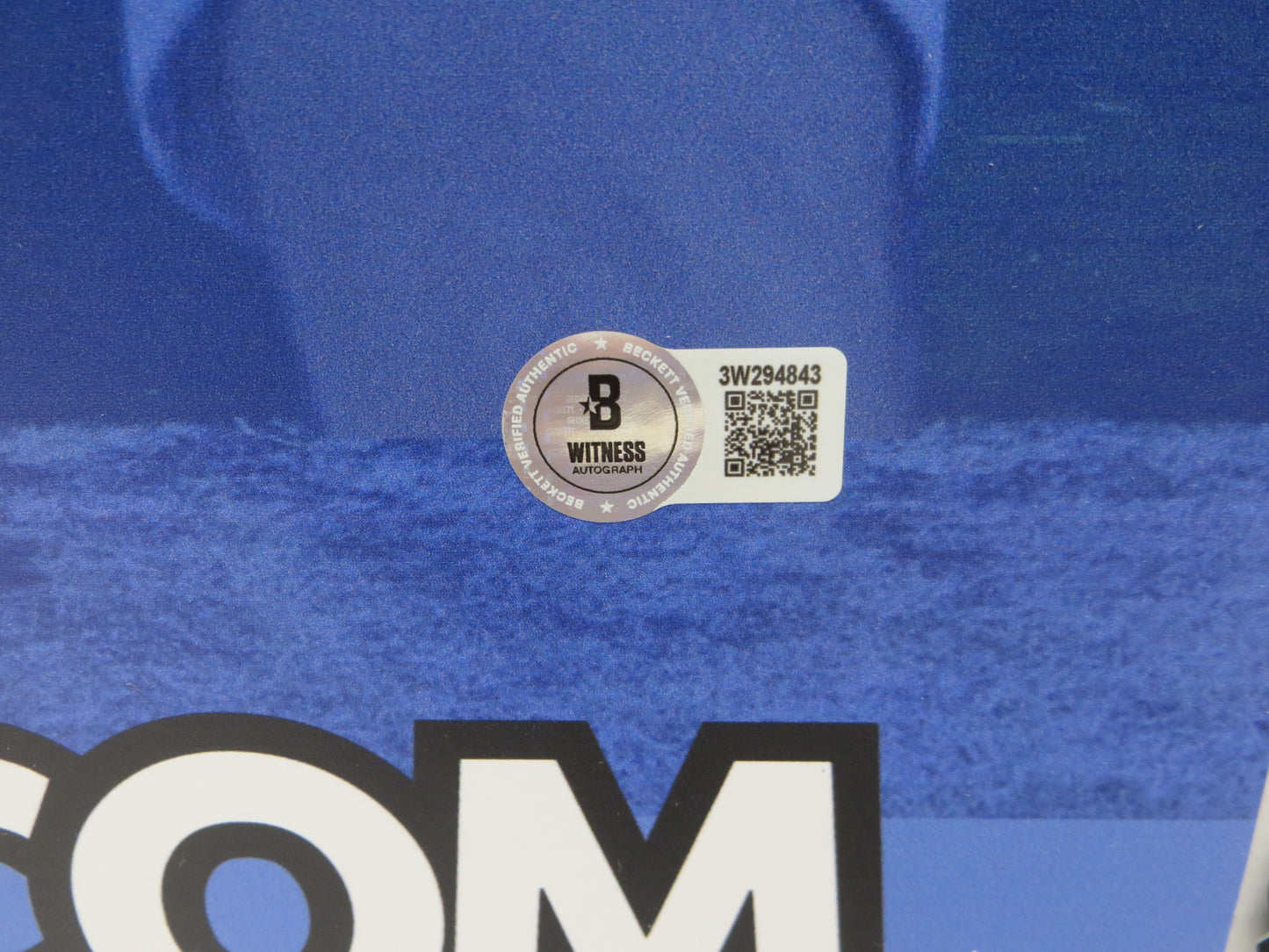 BRANDON AUBREY DALLAS COWBOYS SIGNED 24x36 Dallas Card Show FOAM BOARD BAS