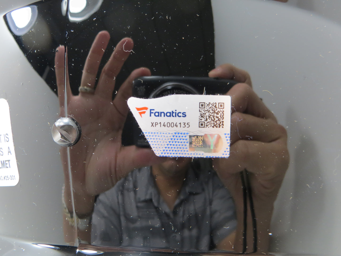 CHASE YOUNG SIGNED WASHINGTON COMMANDERS F/S HELMET Fanatics Holo OHIO ST