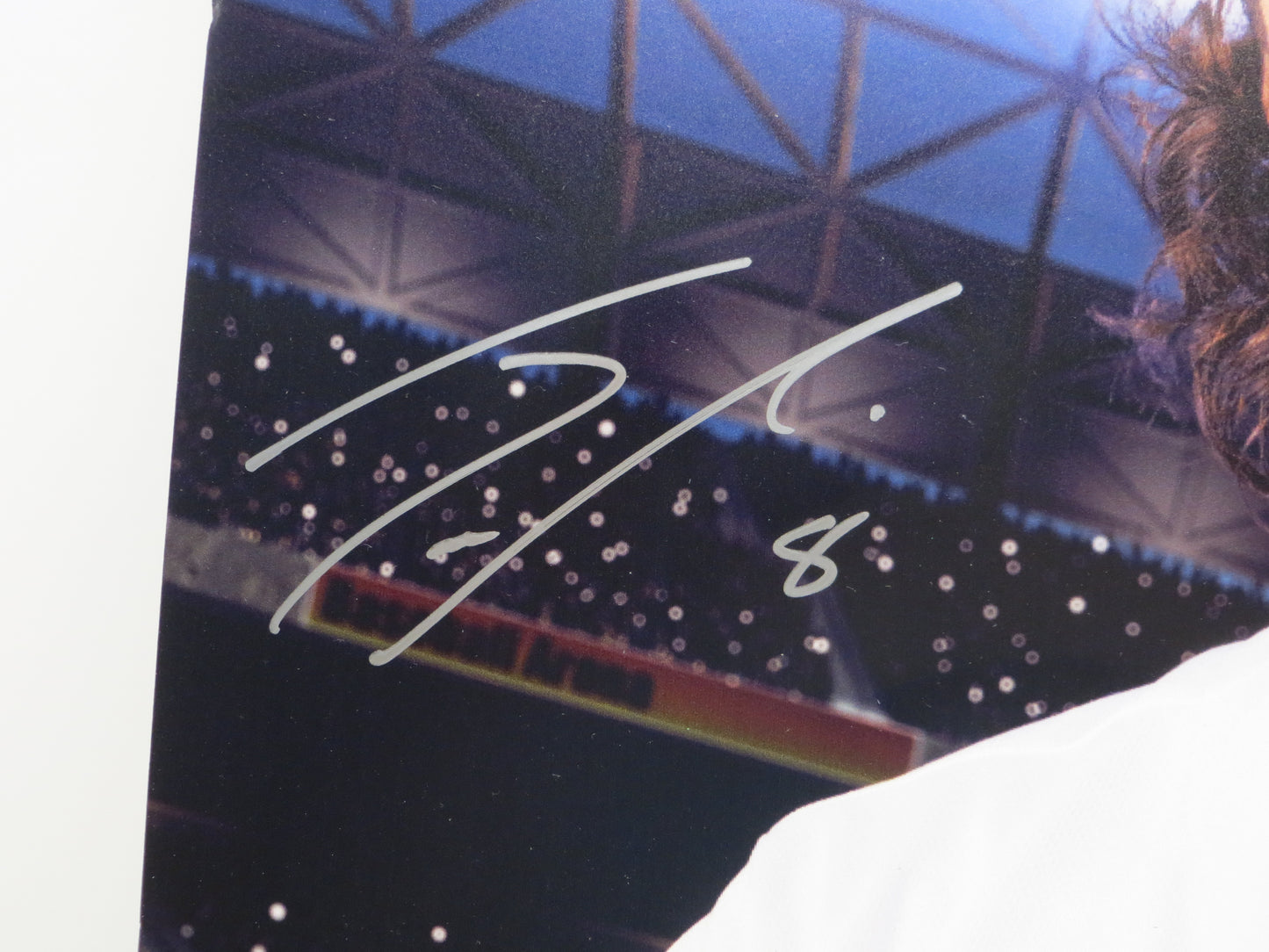 JOSH SMITH TEXAS RANGERS SIGNED 24x36 Dallas Card Show FOAM BOARD BAS