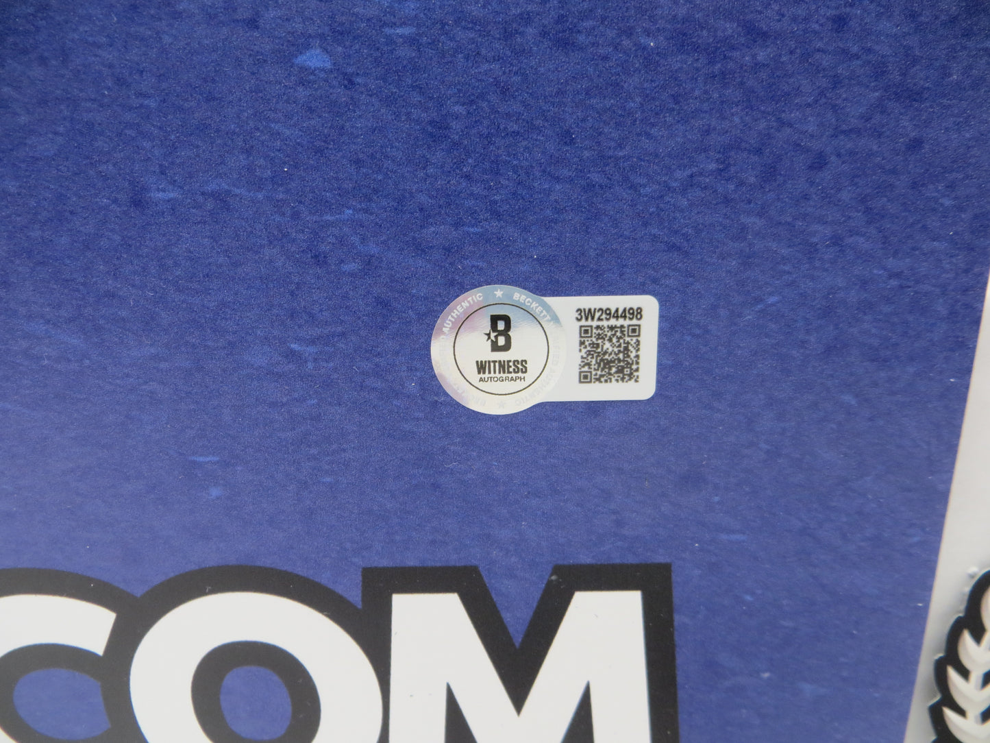 JOSH SMITH TEXAS RANGERS SIGNED 24x36 Dallas Card Show FOAM BOARD BAS