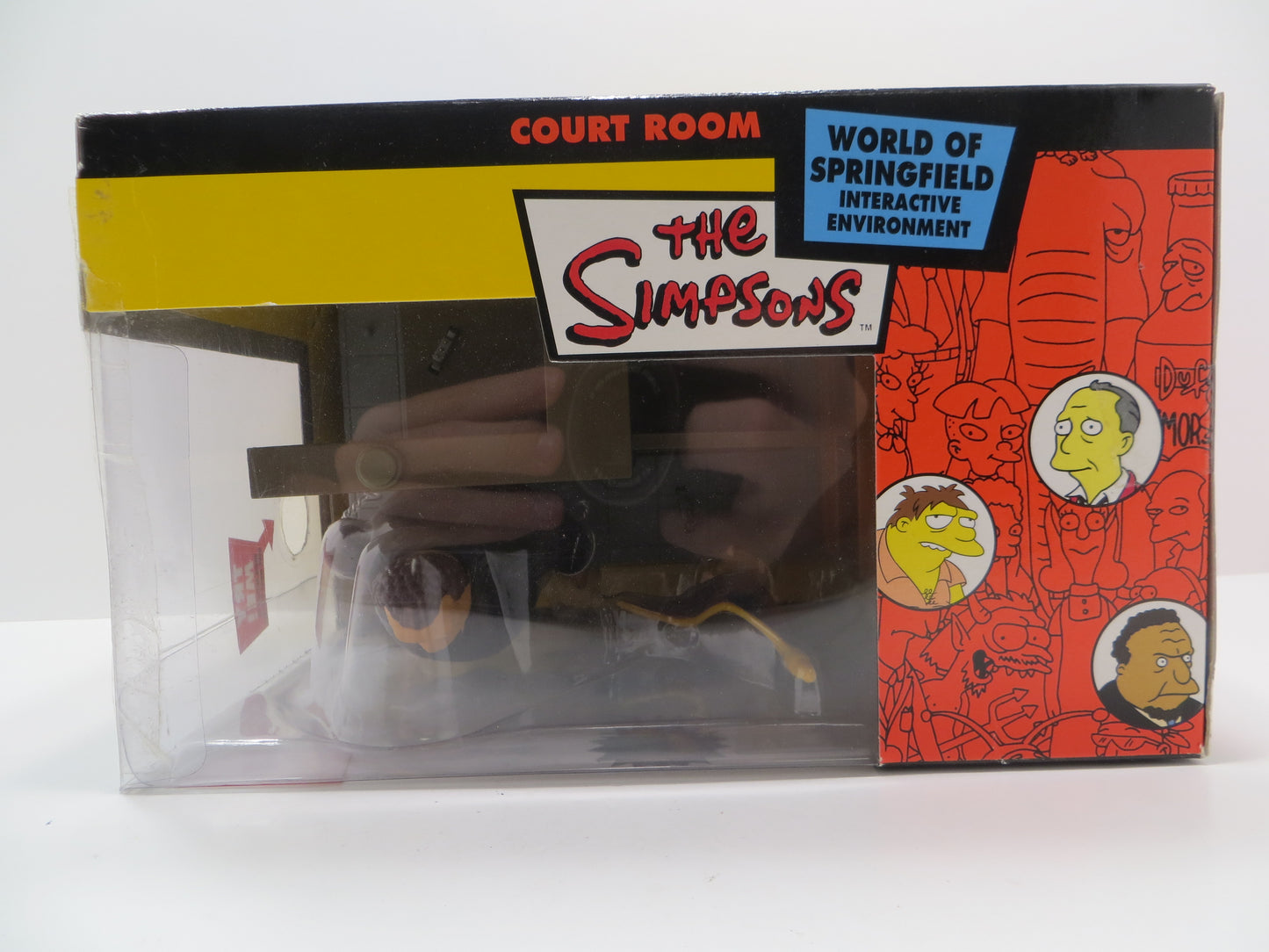 TONE RODRIGUEZ SIGNED SKETCHED Judge - Court Room SIMPSONS FIGURINE