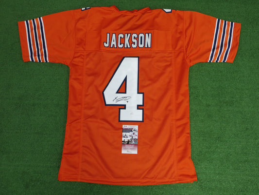 EDDIE JACKSON Chicago Bears SIGNED JERSEY Alabama Crimson Tide JSA COA