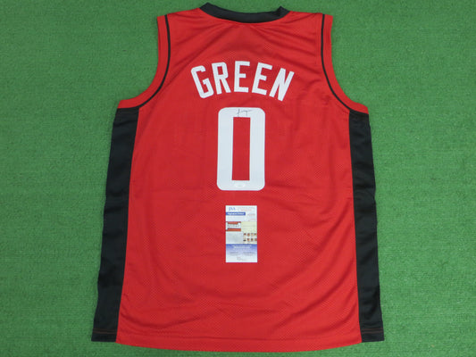 JALEN GREEN Houston Rockets SIGNED JERSEY Phoenix Suns JSA COA