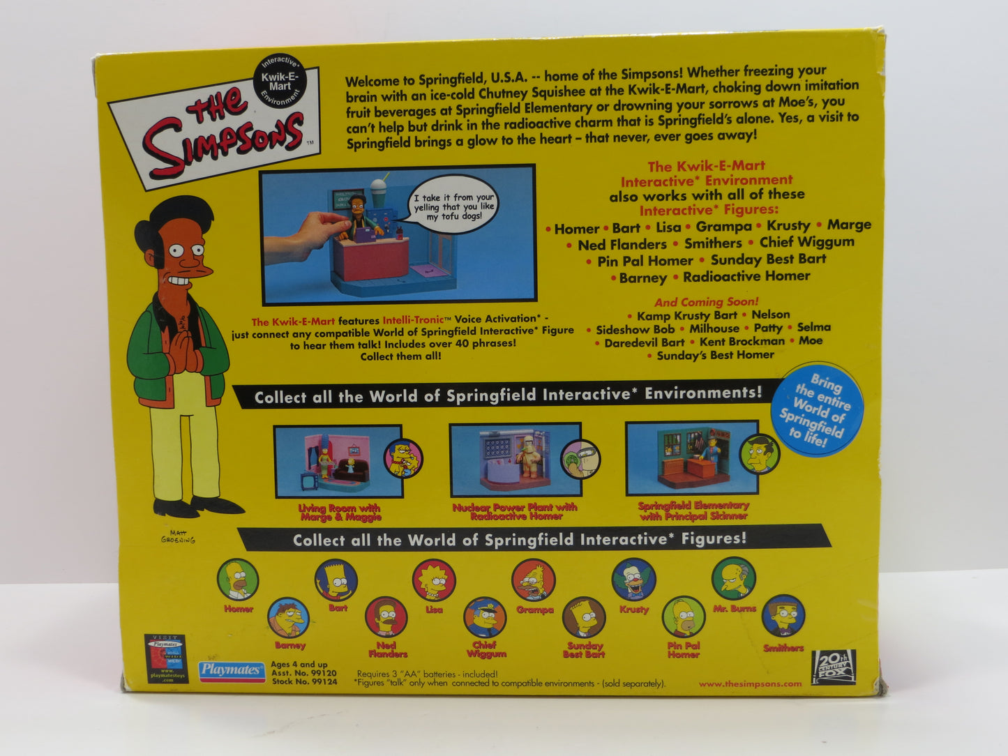 TONE RODRIGUEZ SIGNED SKETCHED Apu - Kwik-E-Mart SIMPSONS FIGURINE