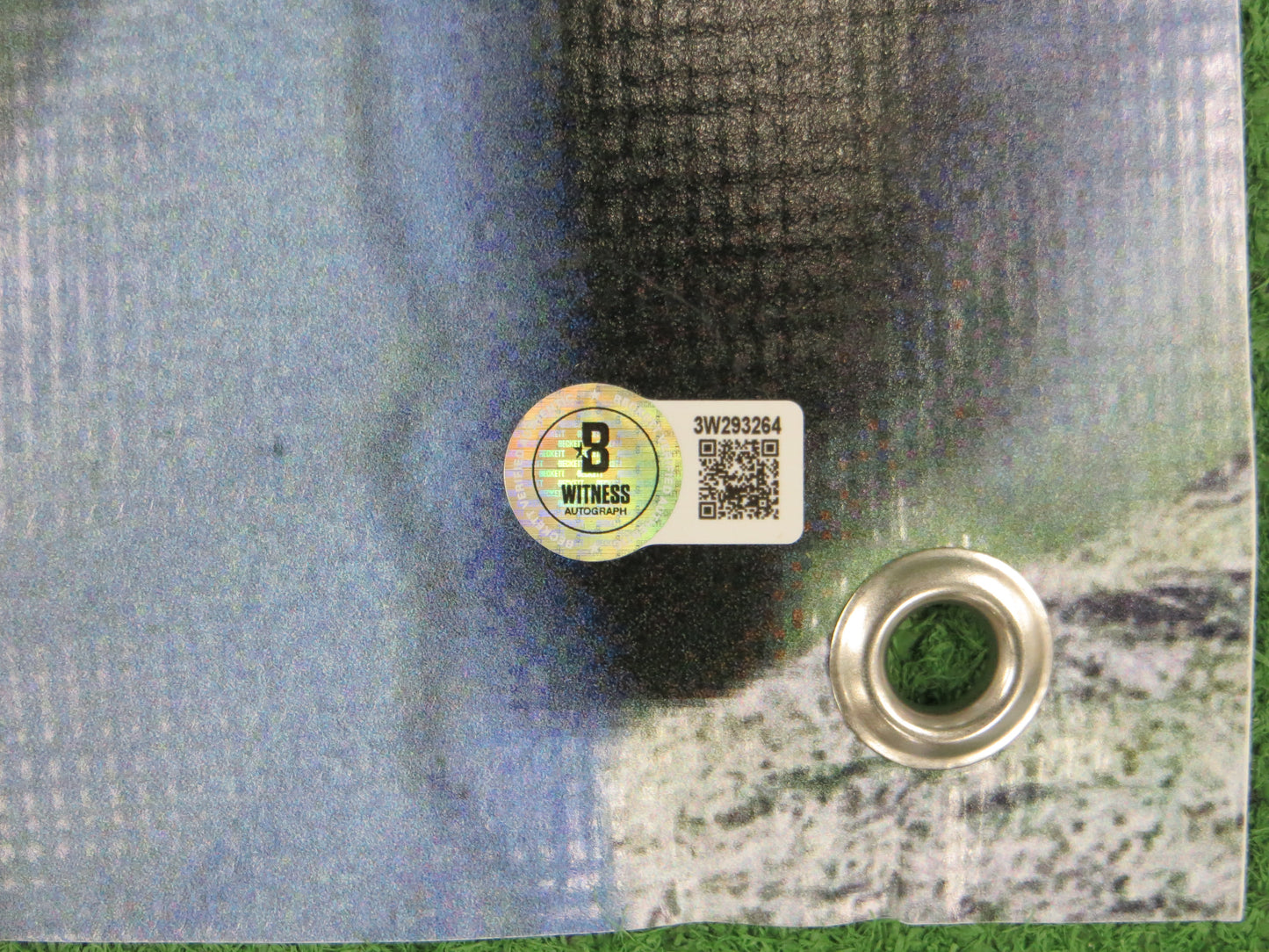 ROCKET ISMAIL SIGNED Dallas Cowboys Dallas Card Show 36x60 VINYL BANNER BAS COA