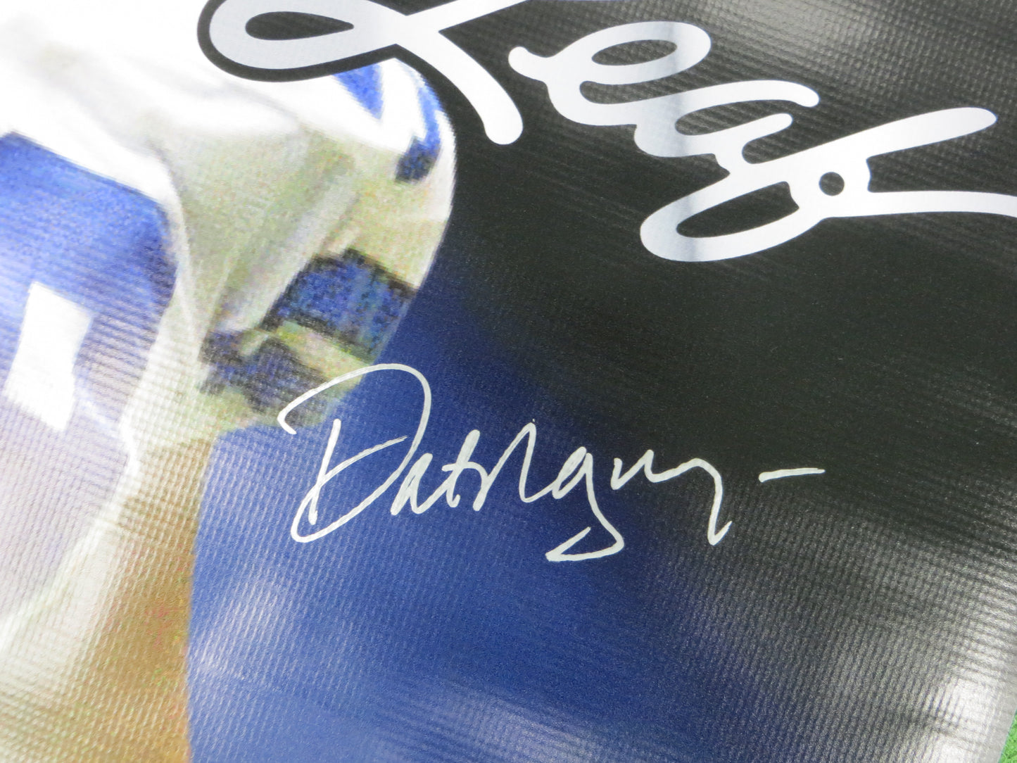 DAT NGUYEN SIGNED Dallas Cowboys Dallas Card Show 36x60 VINYL BANNER BAS COA