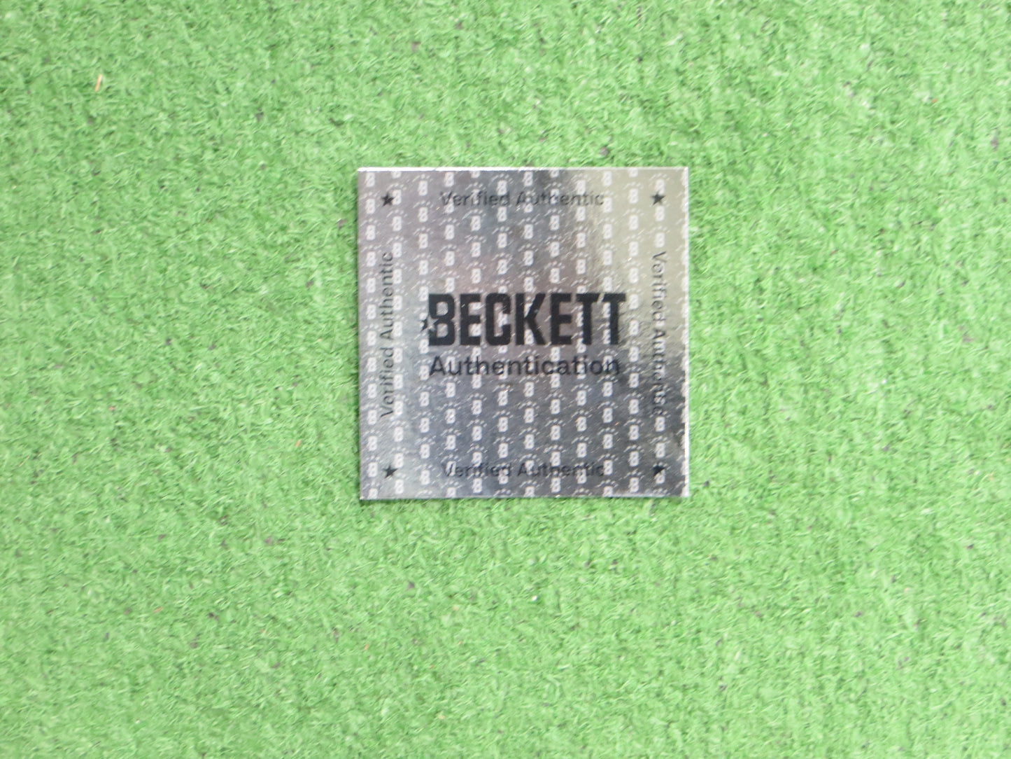 ROD WOODSON STEELERS RAIDERS SIGNED 24x36 Dallas Card Show FOAM BOARD BAS