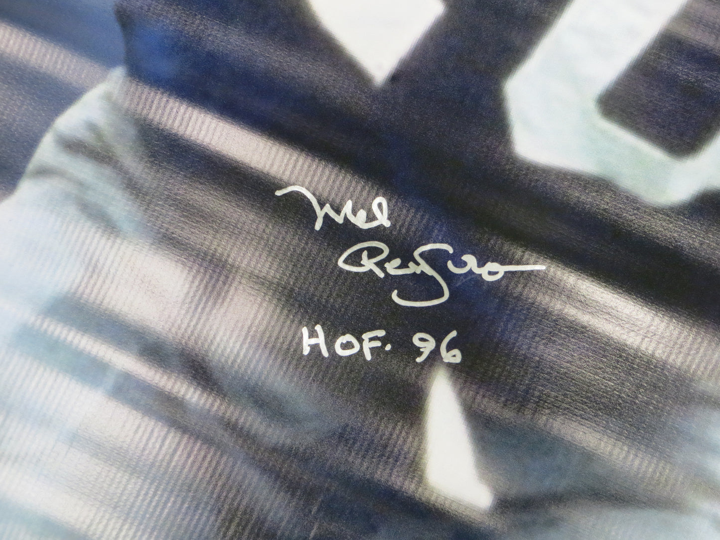 MEL RENFRO SIGNED Dallas Cowboys Dallas Card Show 36x60 VINYL BANNER BAS COA