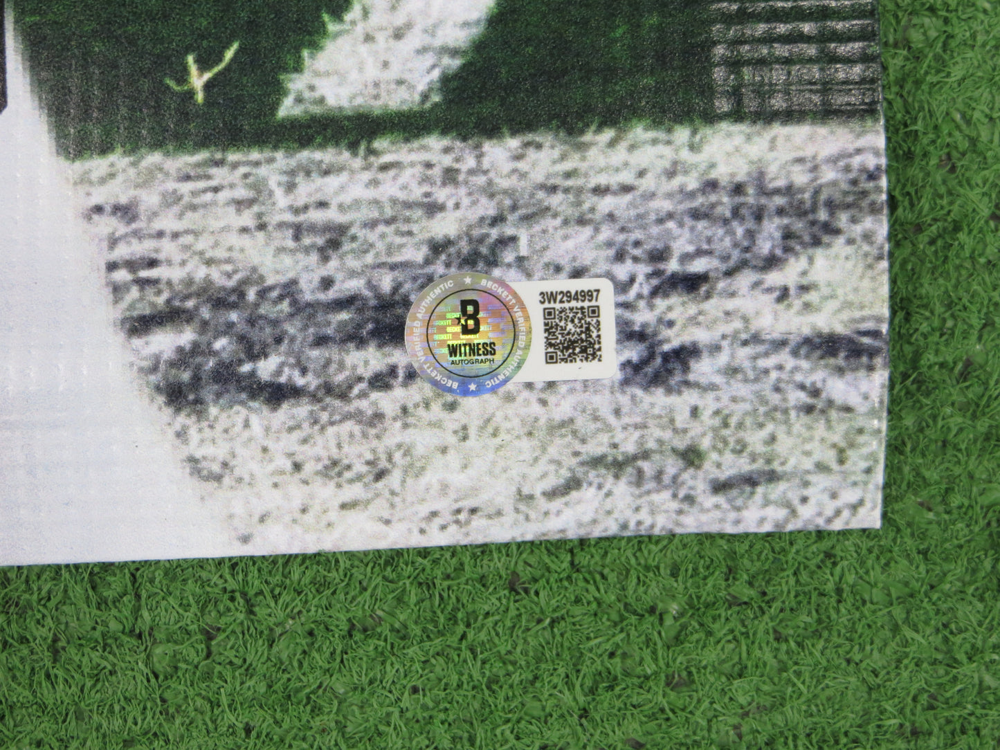 MEL RENFRO SIGNED Dallas Cowboys Dallas Card Show 36x60 VINYL BANNER BAS COA