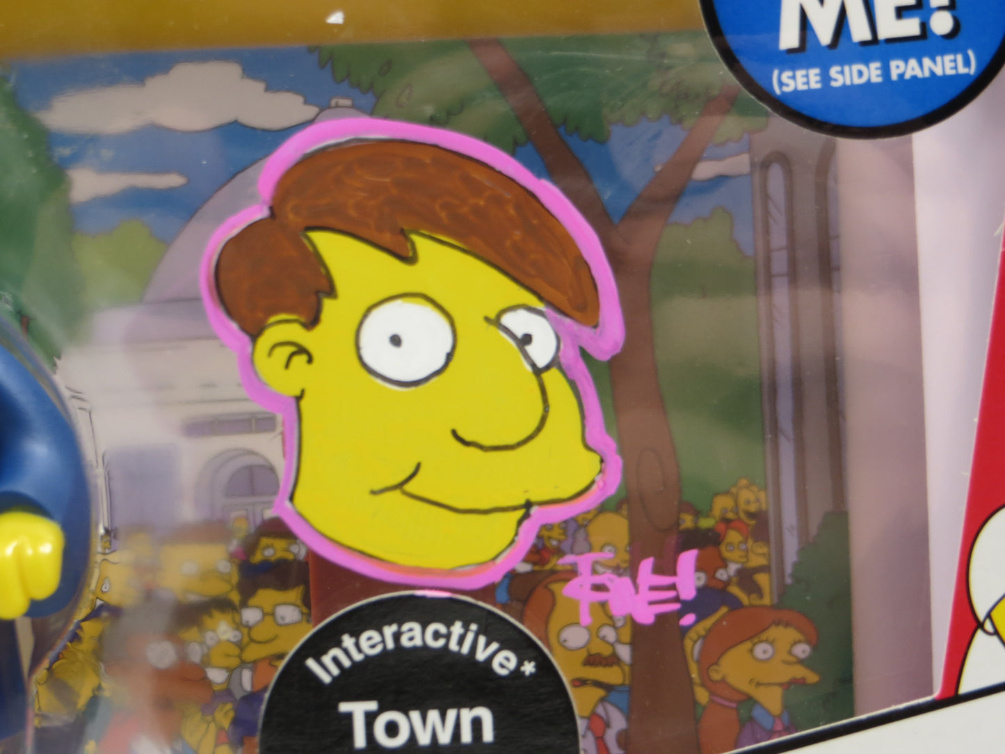 TONE RODRIGUEZ SIGNED SKETCHED Mayor Quimby - Town Hall SIMPSONS FIGURINE