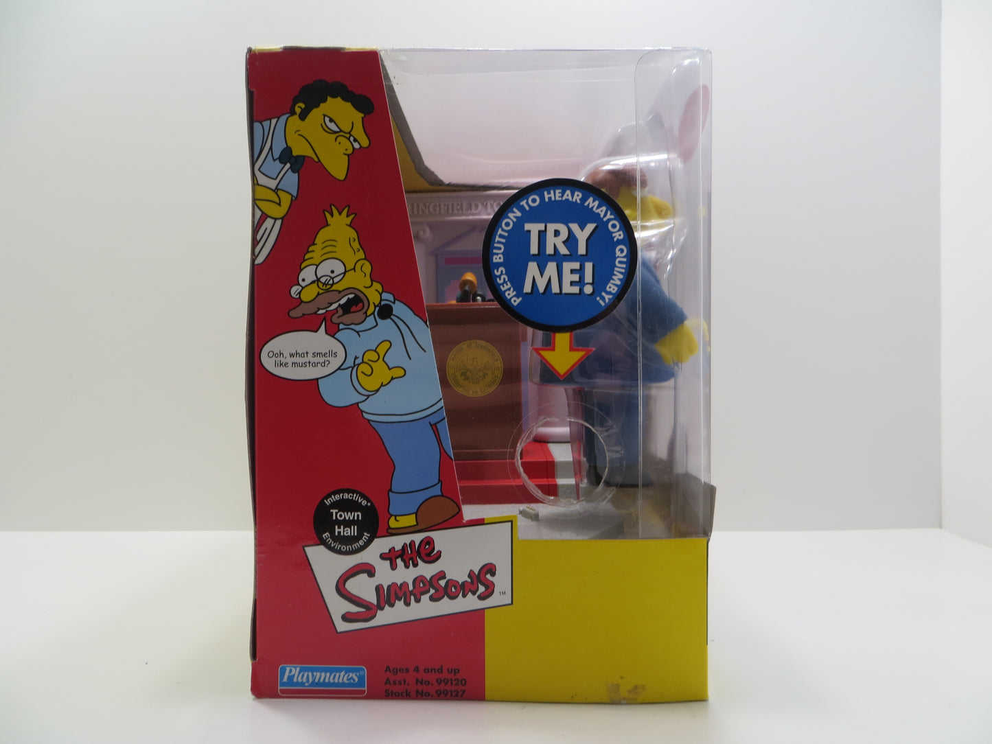 TONE RODRIGUEZ SIGNED SKETCHED Mayor Quimby - Town Hall SIMPSONS FIGURINE