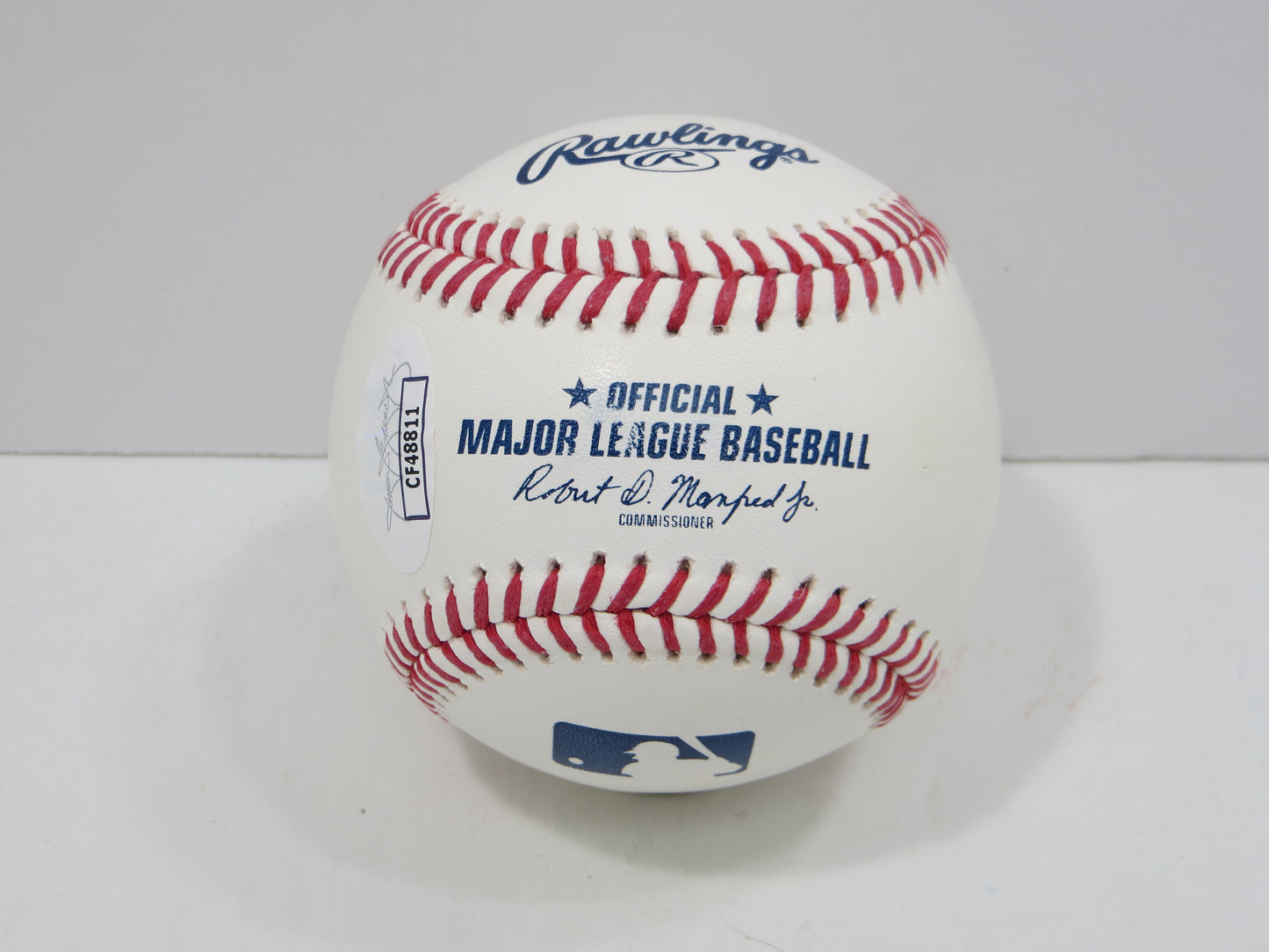 BRUCE BOCHY SIGNED OML BASEBALL w/4xWSChamps Texas Rangers SF Giants JSA COA