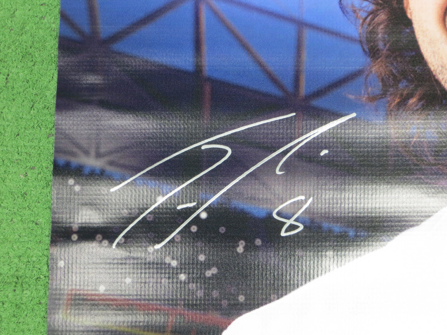 JOSH SMITH SIGNED Texas Rangers Dallas Card Show 36x60 VINYL BANNER BAS COA