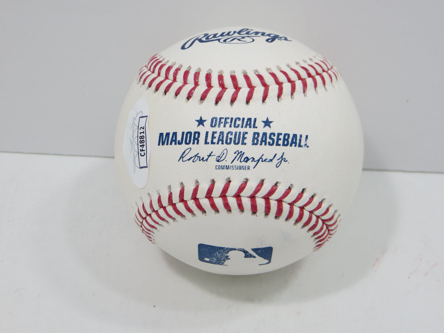 BRUCE BOCHY SIGNED OML BASEBALL w/4xWSChamps Texas Rangers SF Giants JSA COA
