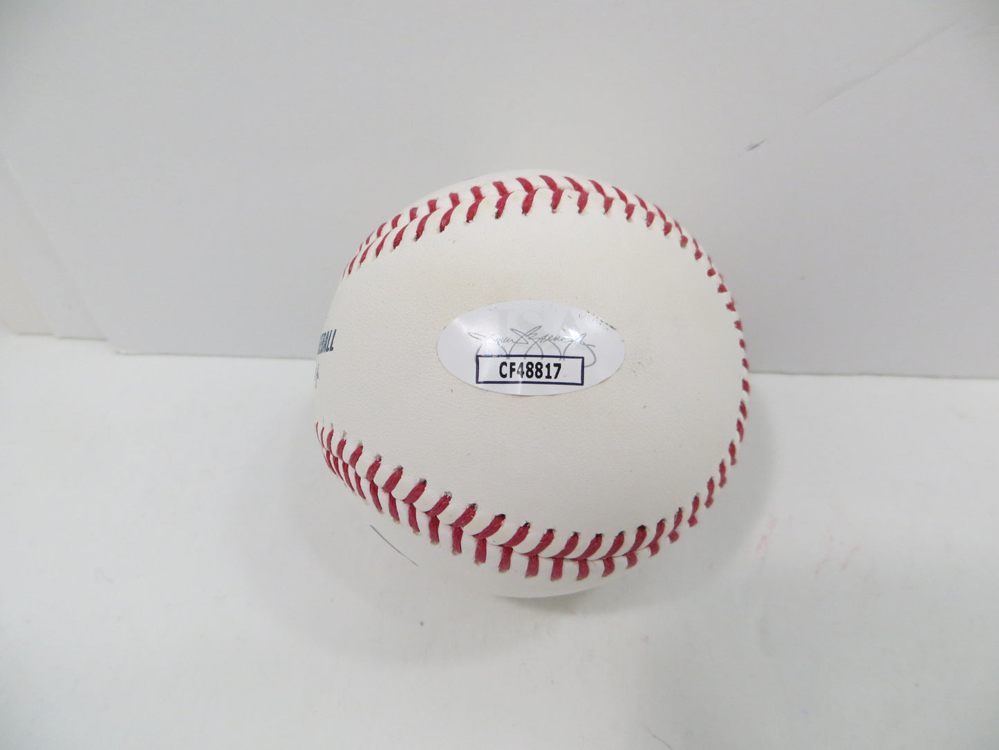 BRUCE BOCHY SIGNED OML BASEBALL w/4xWSChamps Texas Rangers SF Giants JSA COA