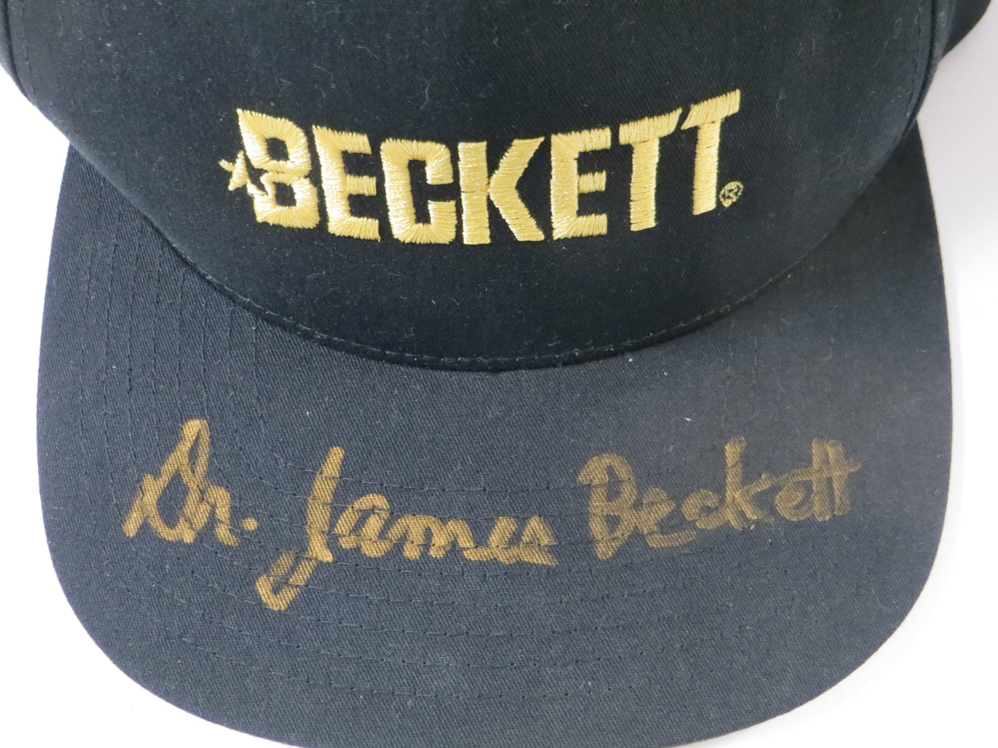 DR. JAMES BECKETT SIGNED Beckett Card Price Guide BGS BAS BVG Black HAT JSA COA