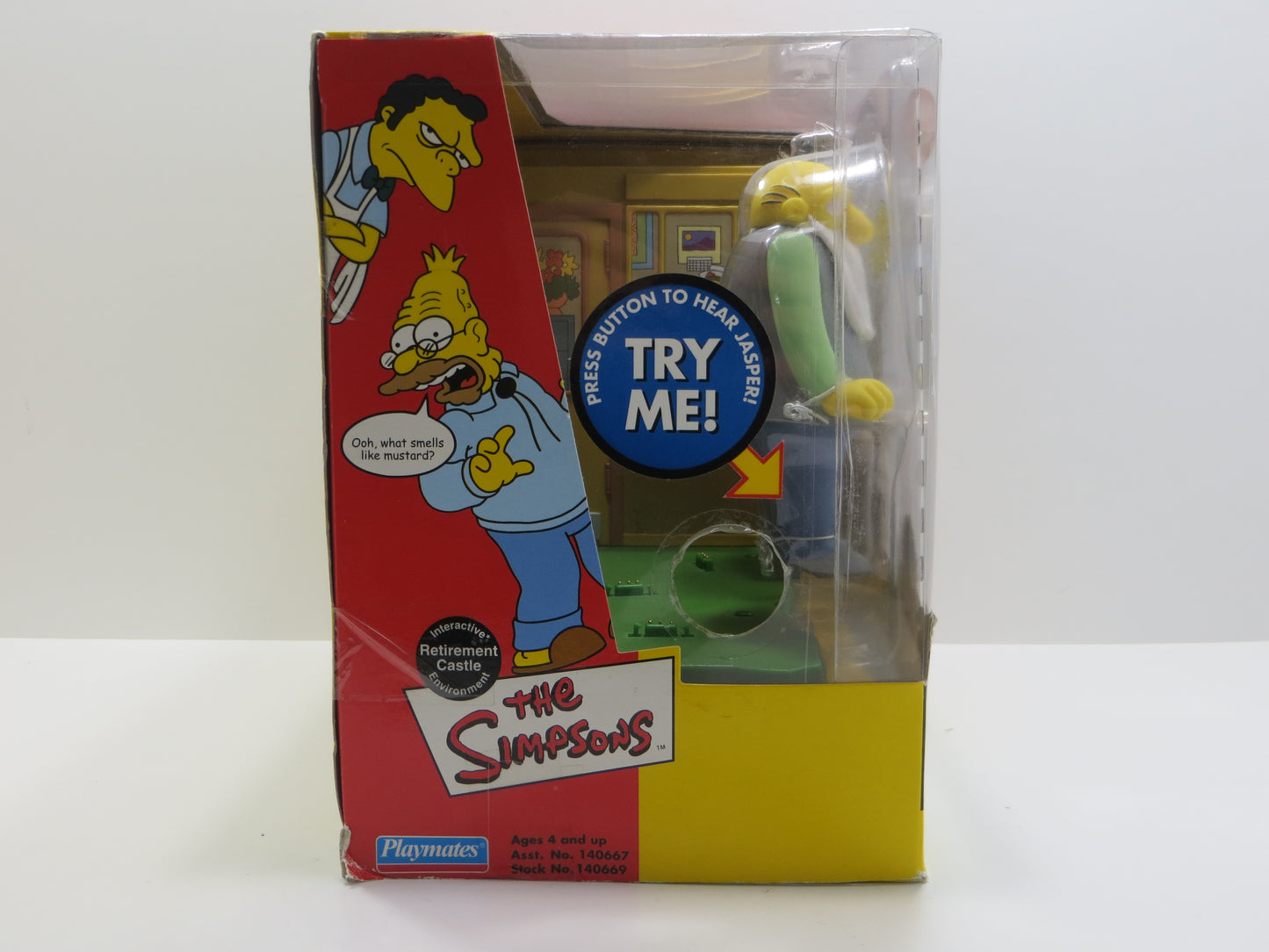 TONE RODRIGUEZ SIGNED SKETCHED Jasper - Retirement Castle SIMPSONS FIGURINE