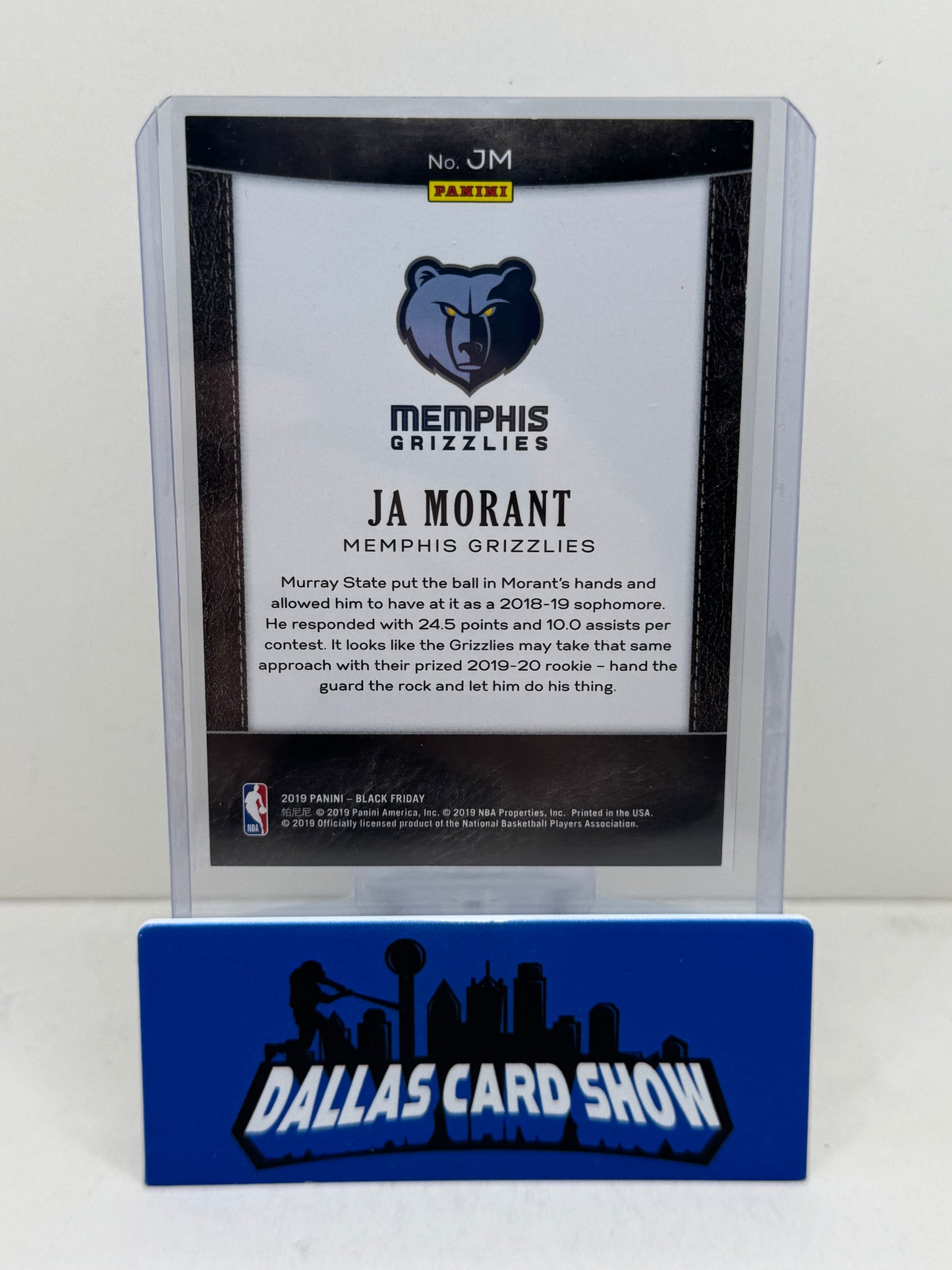 2019 Panini Black Friday #JM Ja Morant /199