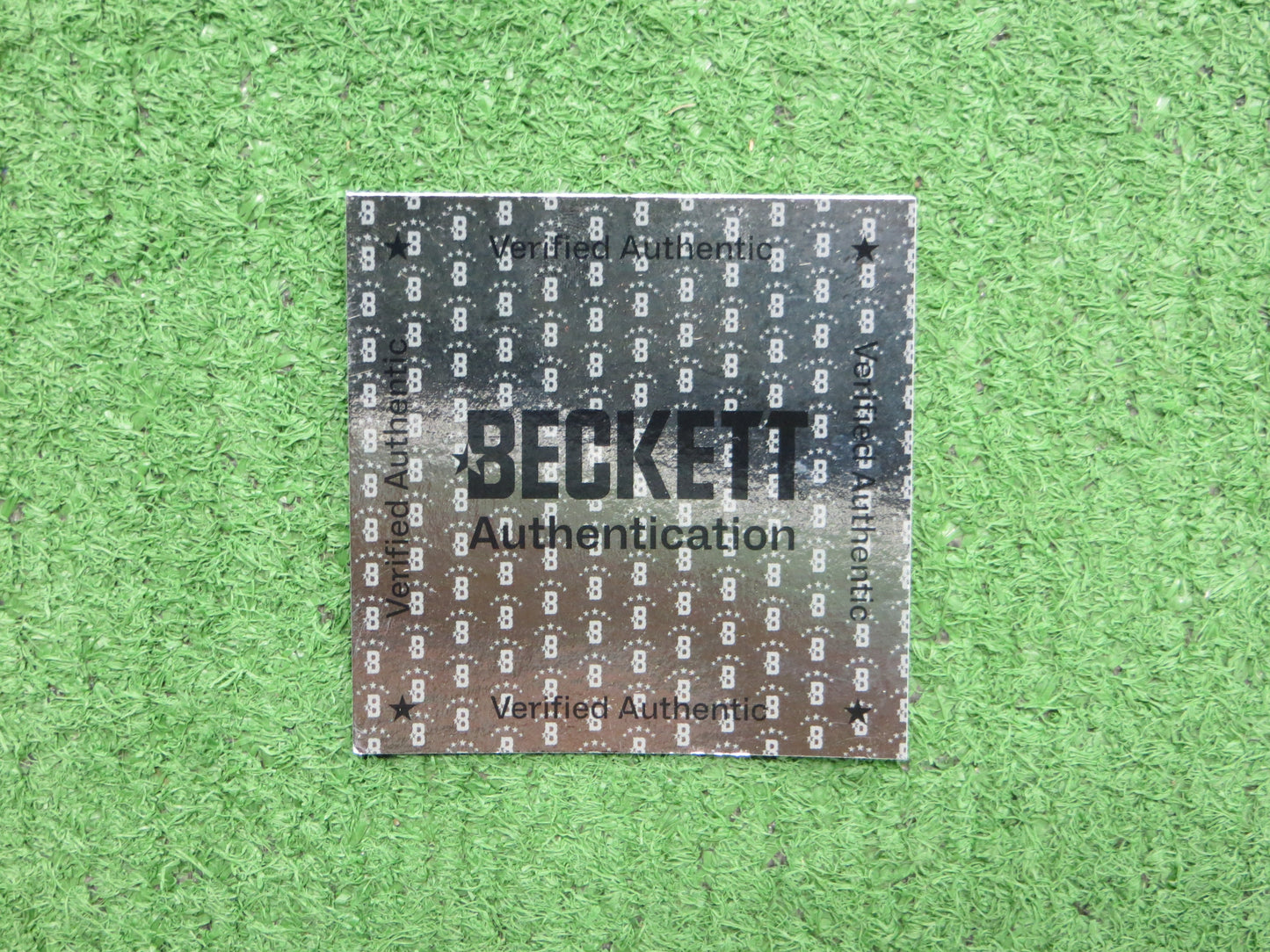 ROD WOODSON SIGNED Steelers Raiders Ravens Dallas Card Show 36x60 VINYL BANNER BAS