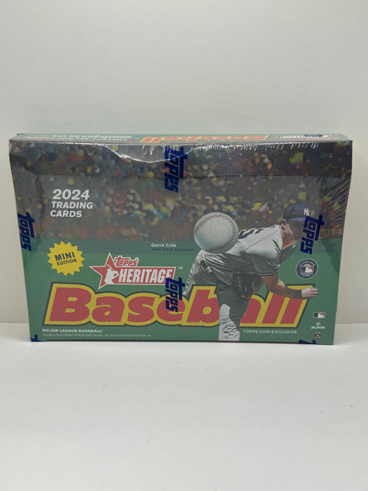 2024 Topps Heritage Baseball Mini Hobby Box
