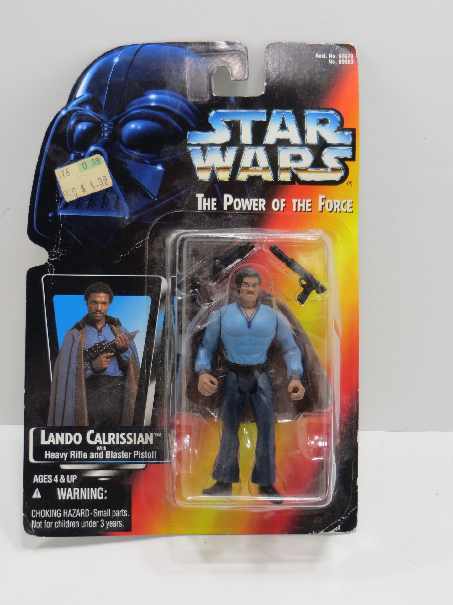 STAR WARS LANDO CALRISSIAN FIGURE FIGURINE