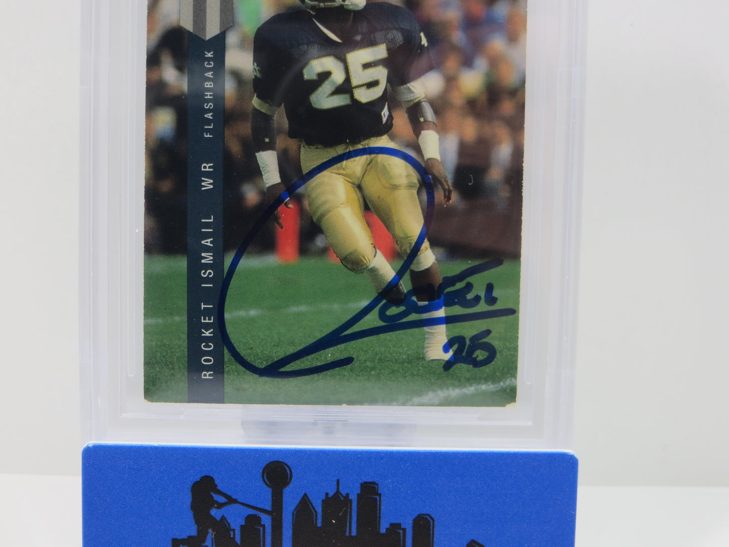 RAGHIB ROCKET ISMAIL SIGNED BGS BAS Slab 1992 Classic Four Sport #310 Irish AUTO 10