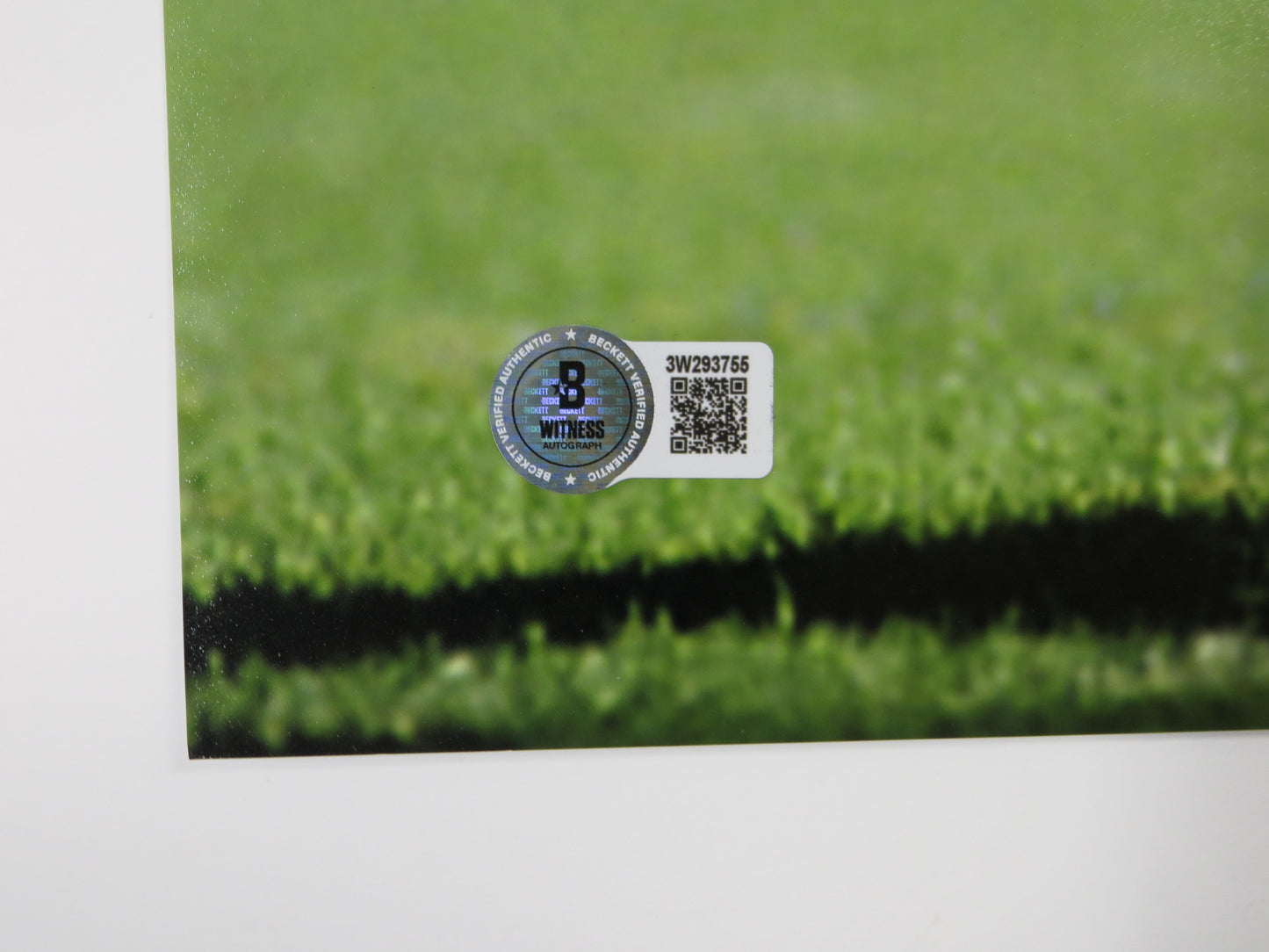 RICKEY JACKSON NEW ORLEANS SAINTS SIGNED 16x20 PHOTO w/HOF 2010 BAS COA