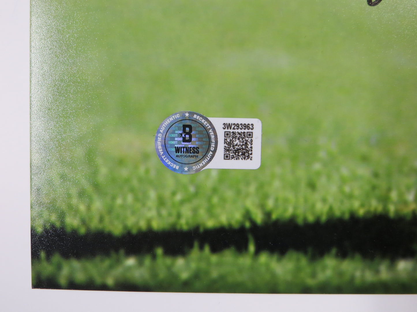 RICKEY JACKSON NEW ORLEANS SAINTS SIGNED 16x20 PHOTO w/HOF 2010 BAS COA