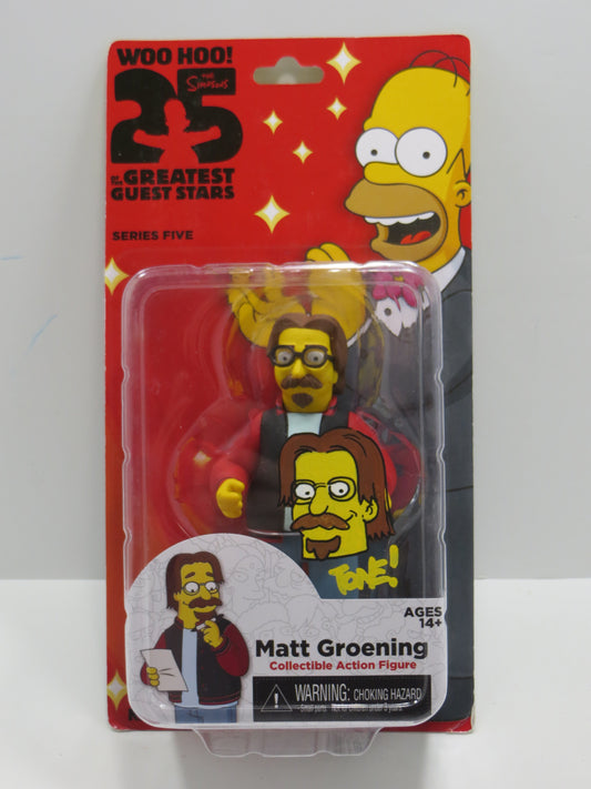 TONE RODRIGUEZ SIGNED SKETCHED Matt Groening SIMPSONS FIGURINE