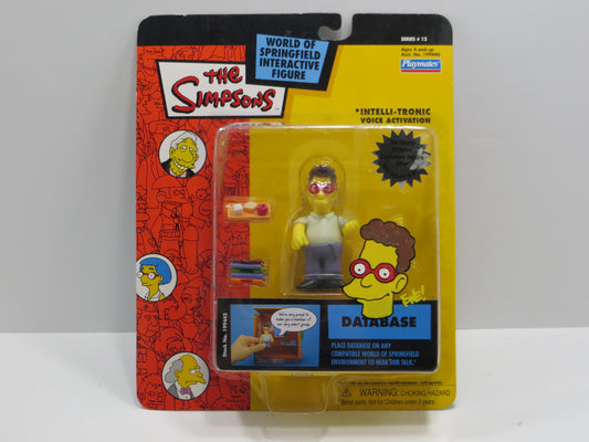 TONE RODRIGUEZ SIGNED SKETCHED Database SIMPSONS FIGURINE
