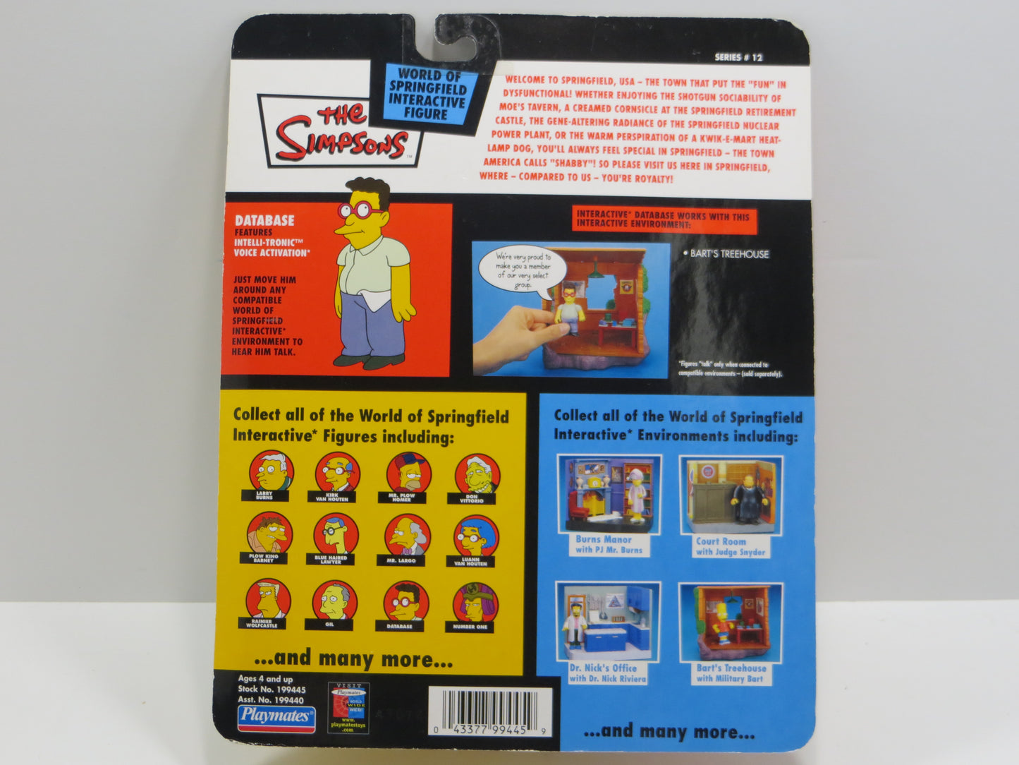 TONE RODRIGUEZ SIGNED SKETCHED Database SIMPSONS FIGURINE
