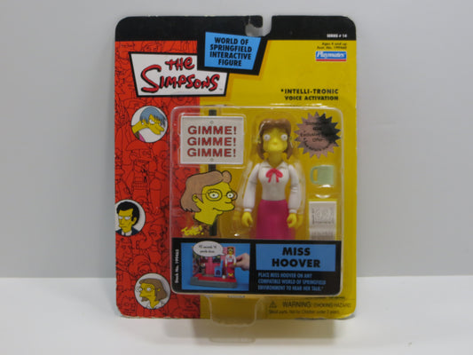 TONE RODRIGUEZ SIGNED SKETCHED Miss Hover SIMPSONS FIGURINE