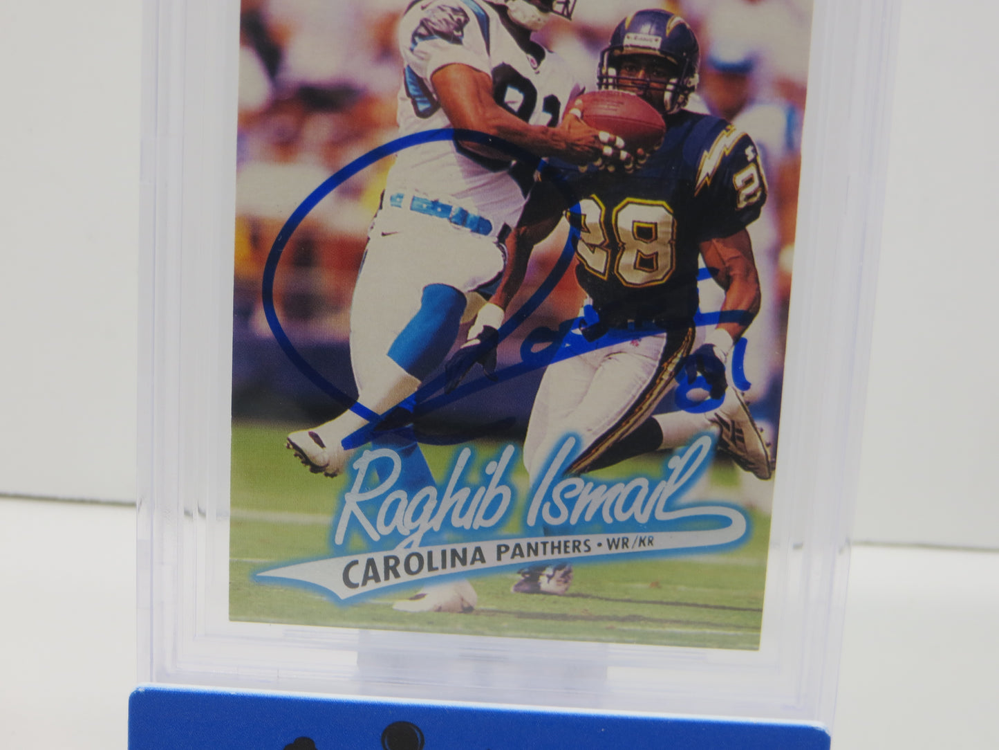 1997 Ultra #303 ROCKET ISMAIL SIGNED Carolina Panthers BGS BAS 10 Auto