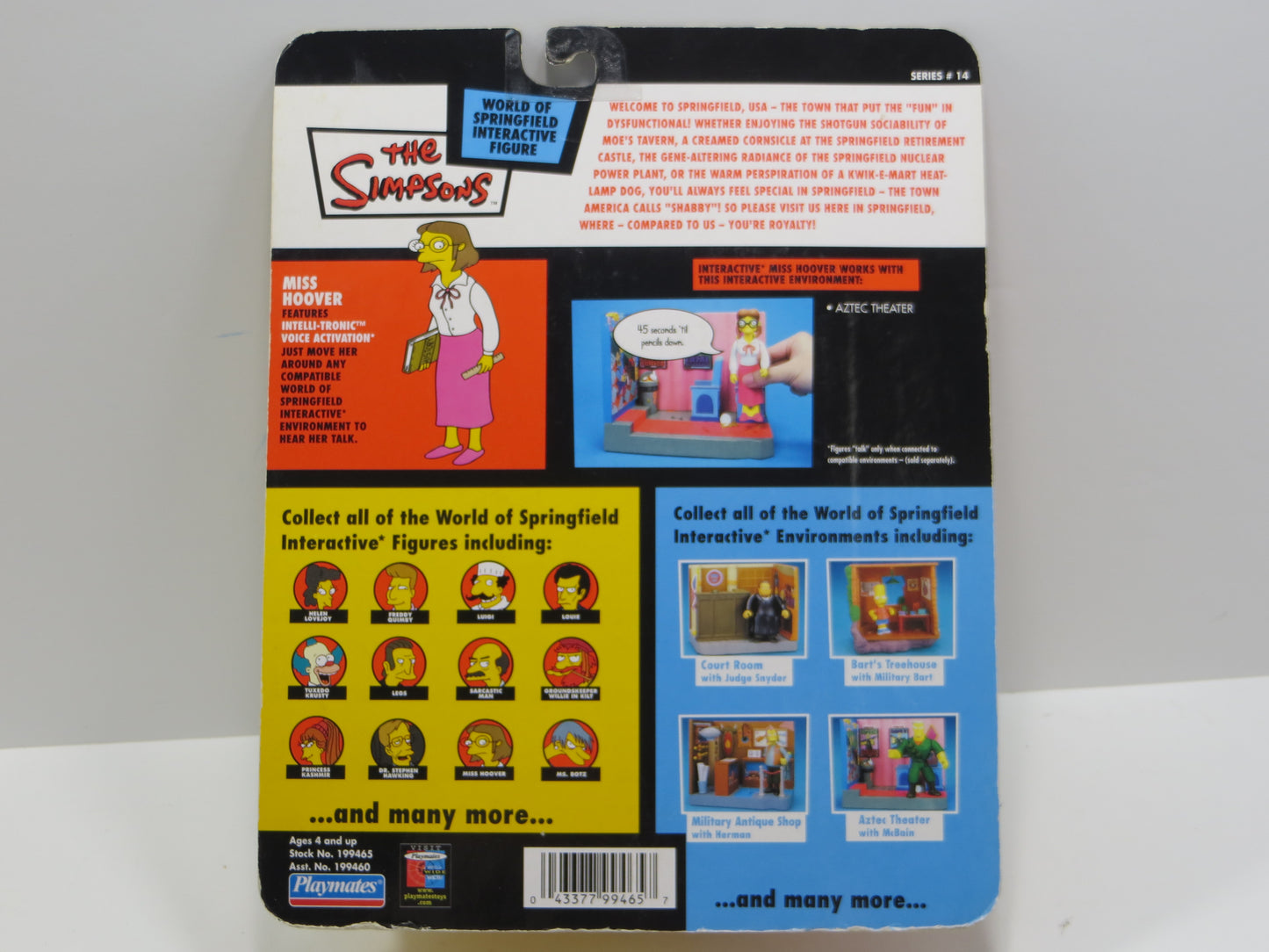 TONE RODRIGUEZ SIGNED SKETCHED Miss Hover SIMPSONS FIGURINE