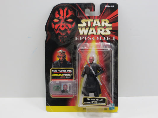 STAR WARS Darth Maul EPISODE I HASBRO JEDI DUEL CommTech Figure Figurine
