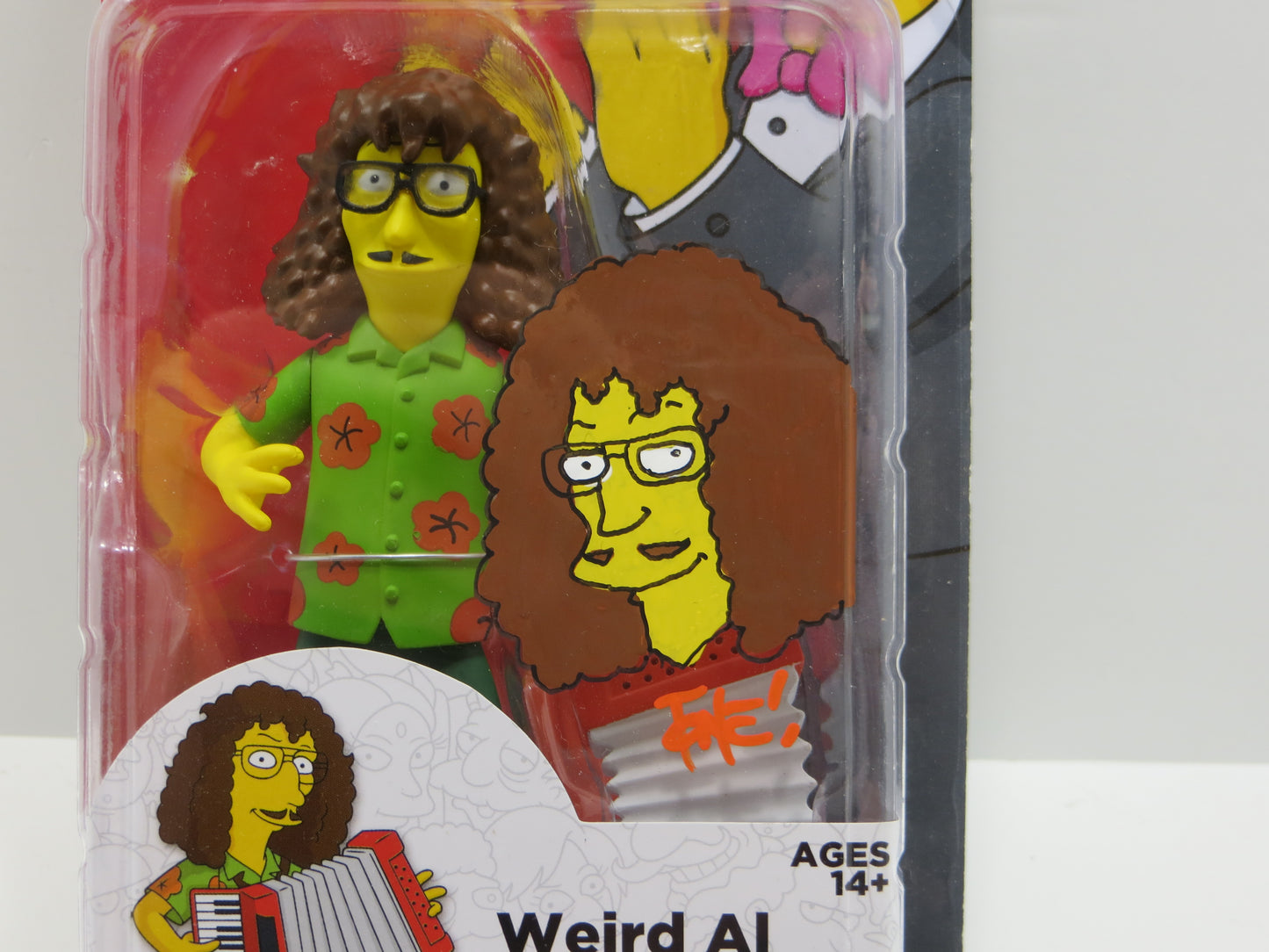 TONE RODRIGUEZ SIGNED SKETCHED Weird Al SIMPSONS FIGURINE