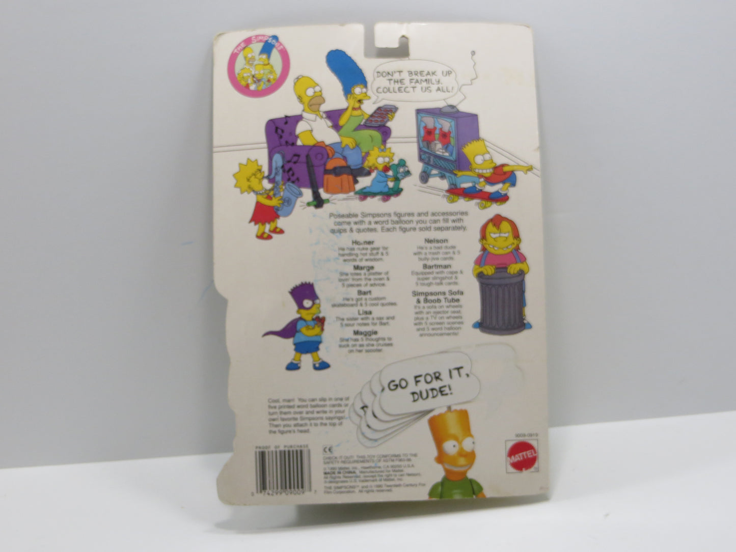 TONE RODRIGUEZ SIGNED SKETCHED Nelson SIMPSONS FIGURINE